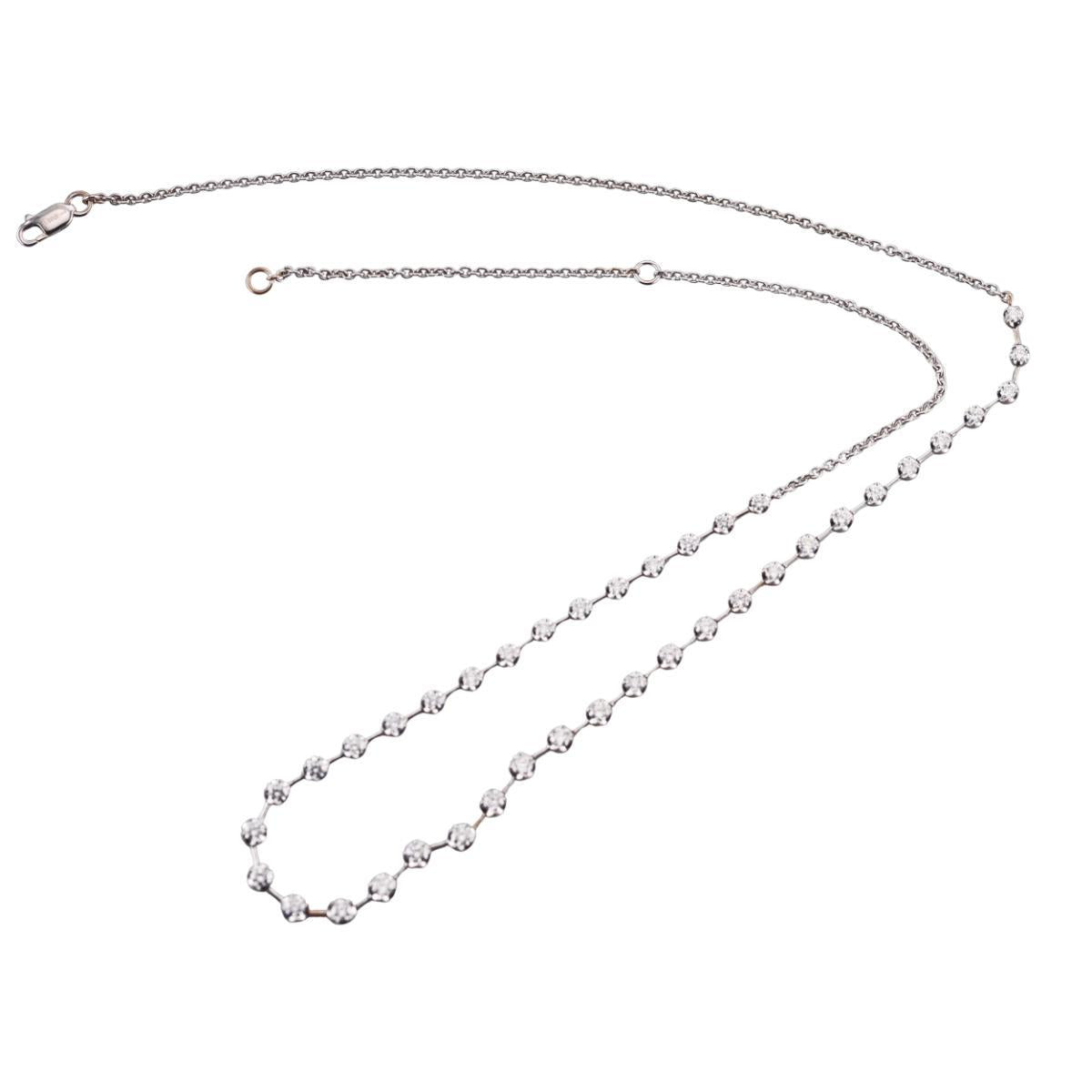 Memoire 18k Gold Diamond Necklace