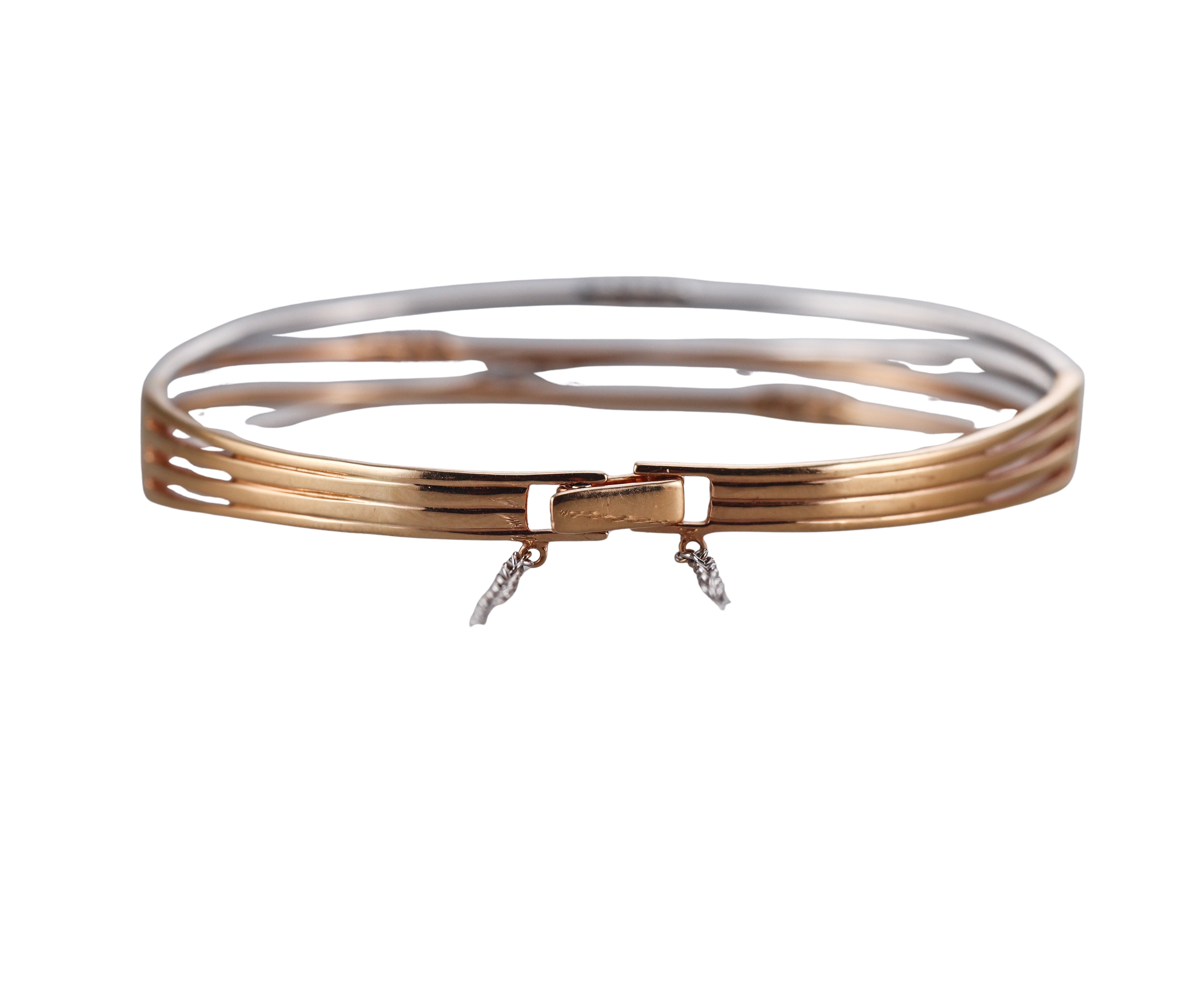 Simon G 18k Rose Gold Diamond Bracelet