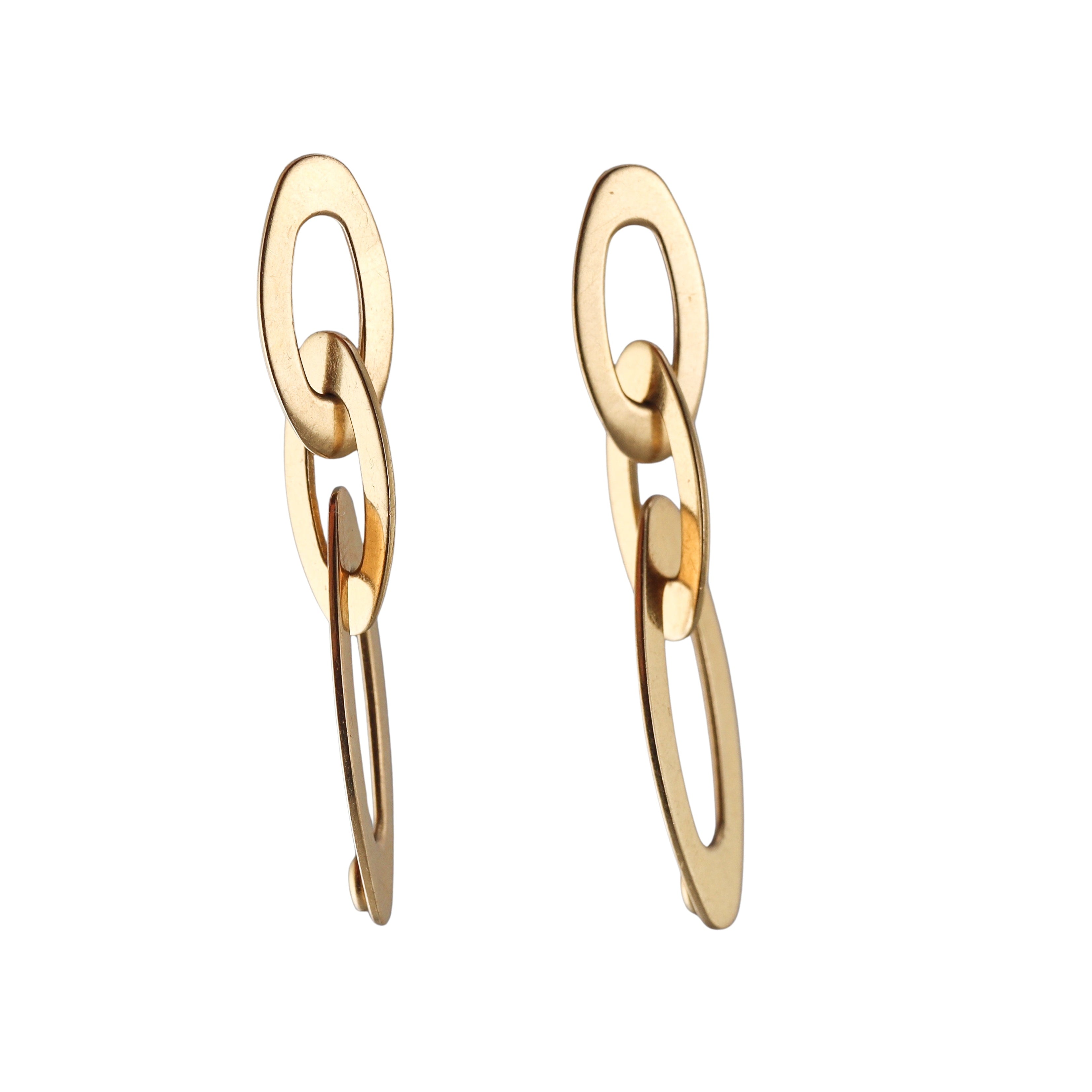 Roberto Coin "Chic & Shine" 18k Drop Earrings