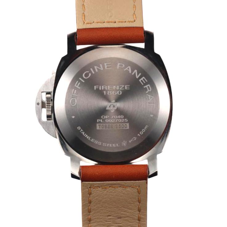 Panerai Luminor Marina Base Logo 44mm Steel Watch PAM01005