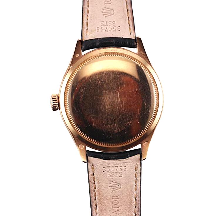 Rolex Cellini Time 39mm White Dial Rose Gold Watch 50505