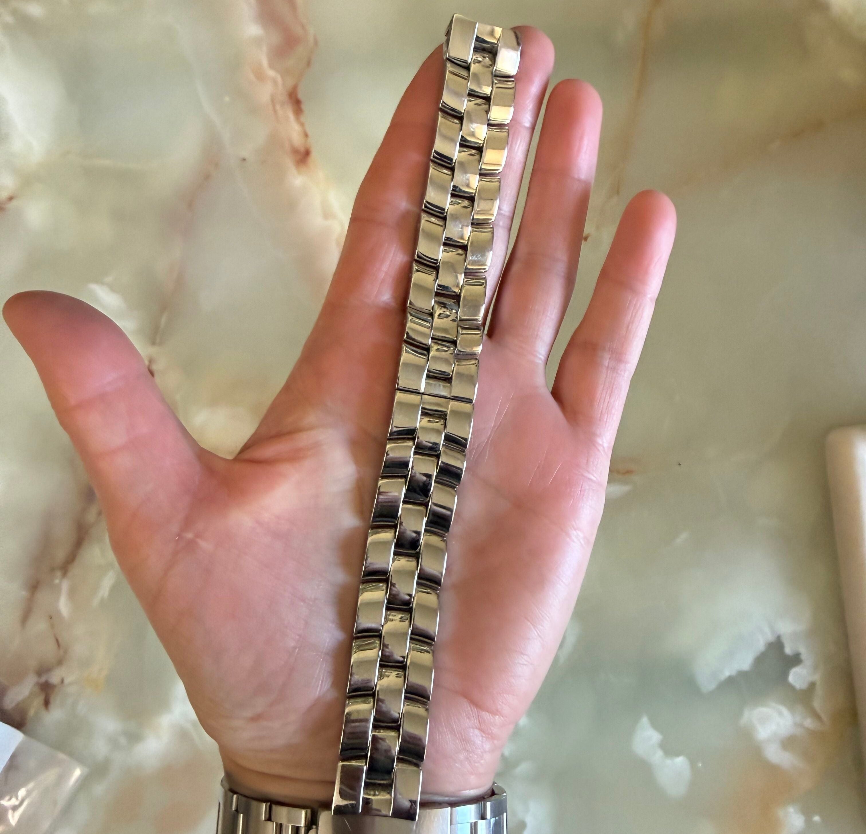 Authentic Baume & Mercier Stainless Steel 18mm Watch Bracelet BNM0700025