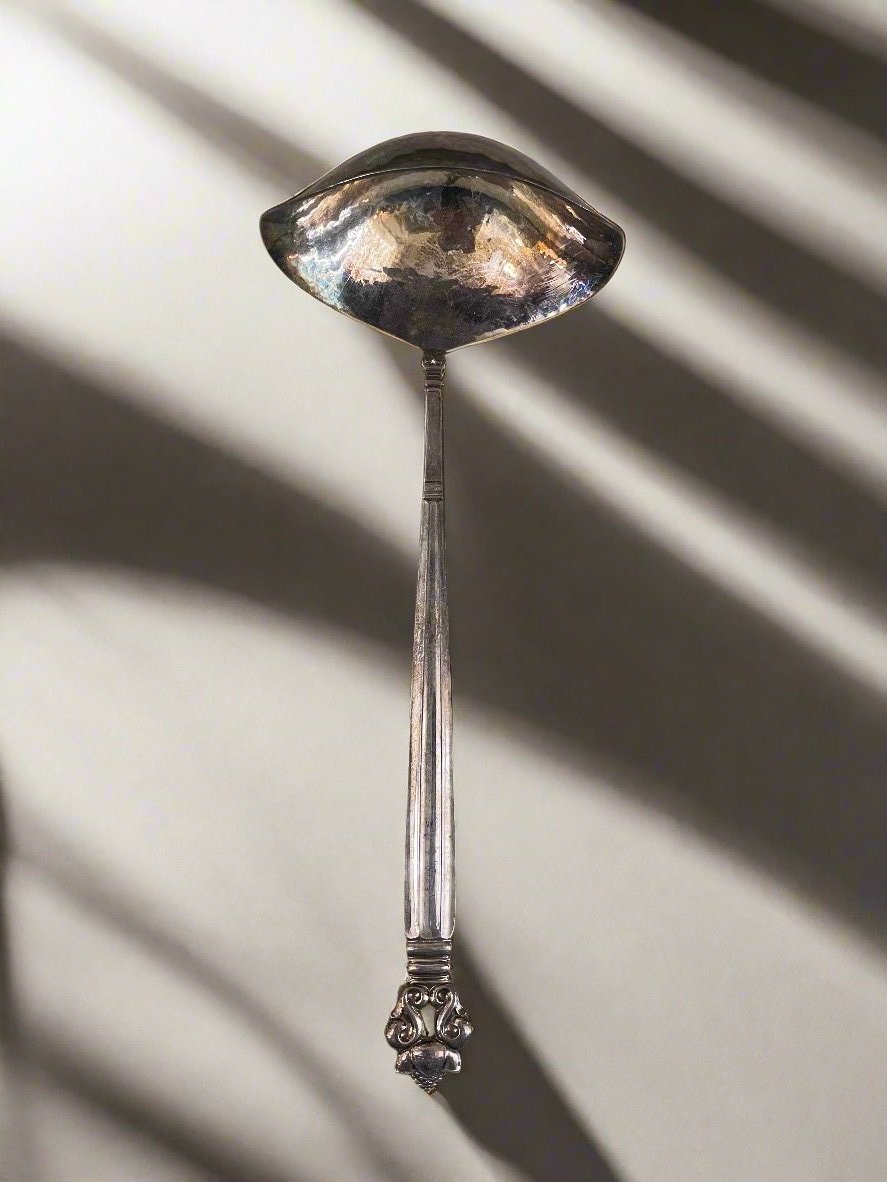 Georg Jensen Acorn Sterling Ladle 7 7/8"