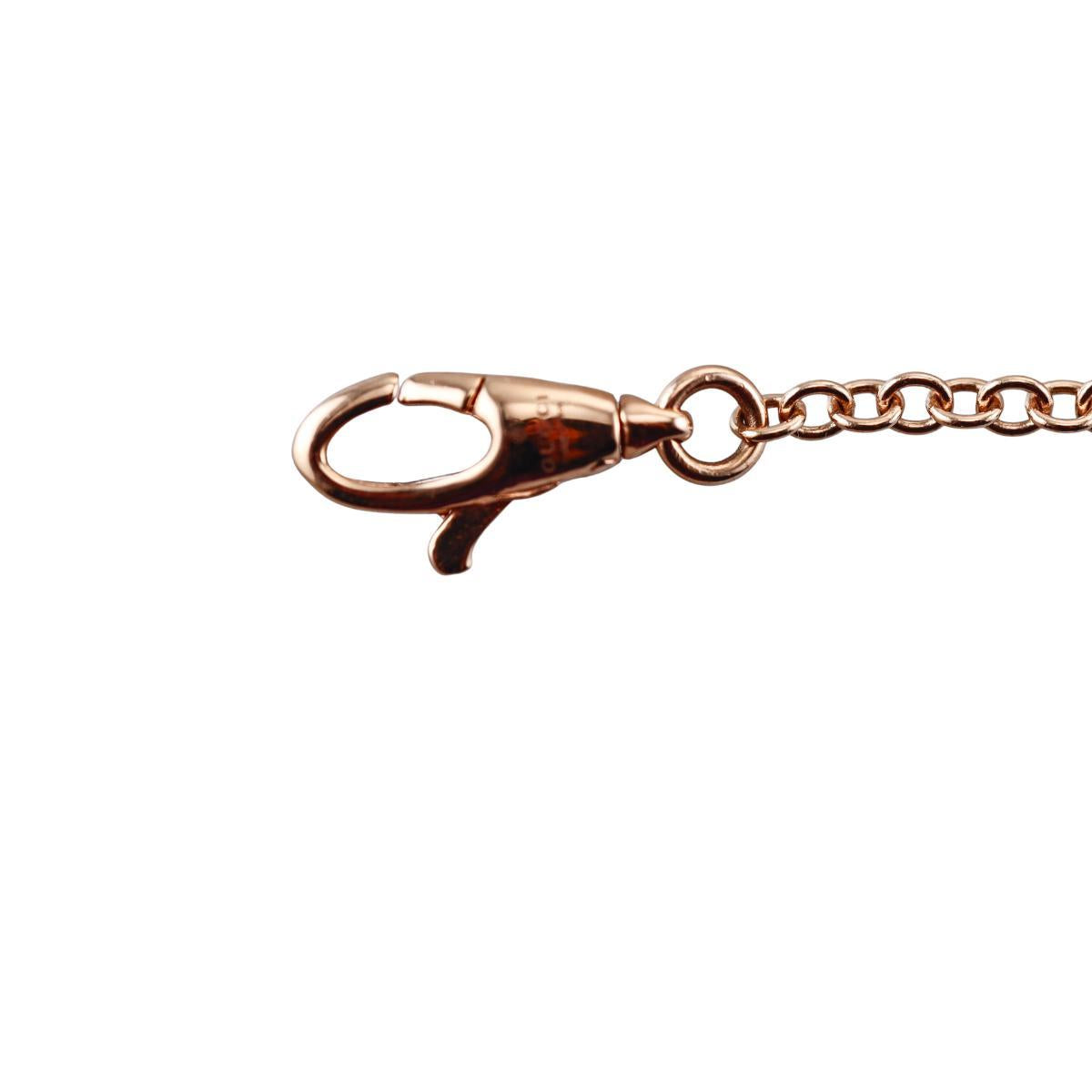 Gucci Horsebit 18K Gold Diamond Chain Bracelet Size 17