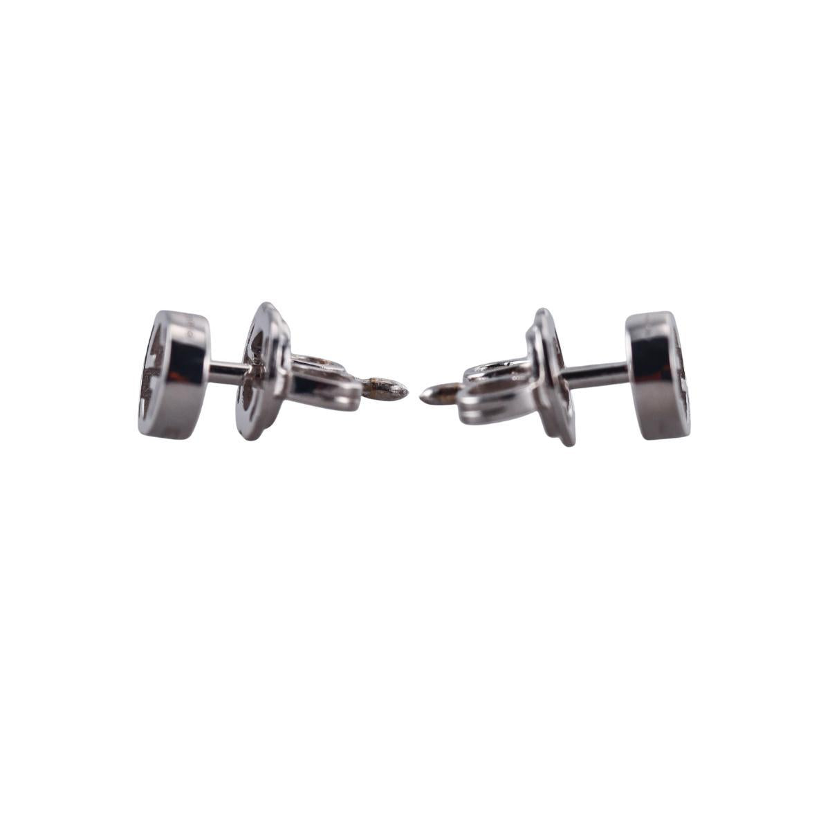 Gucci Interlocking G Motif 18K Gold Stud Earrings