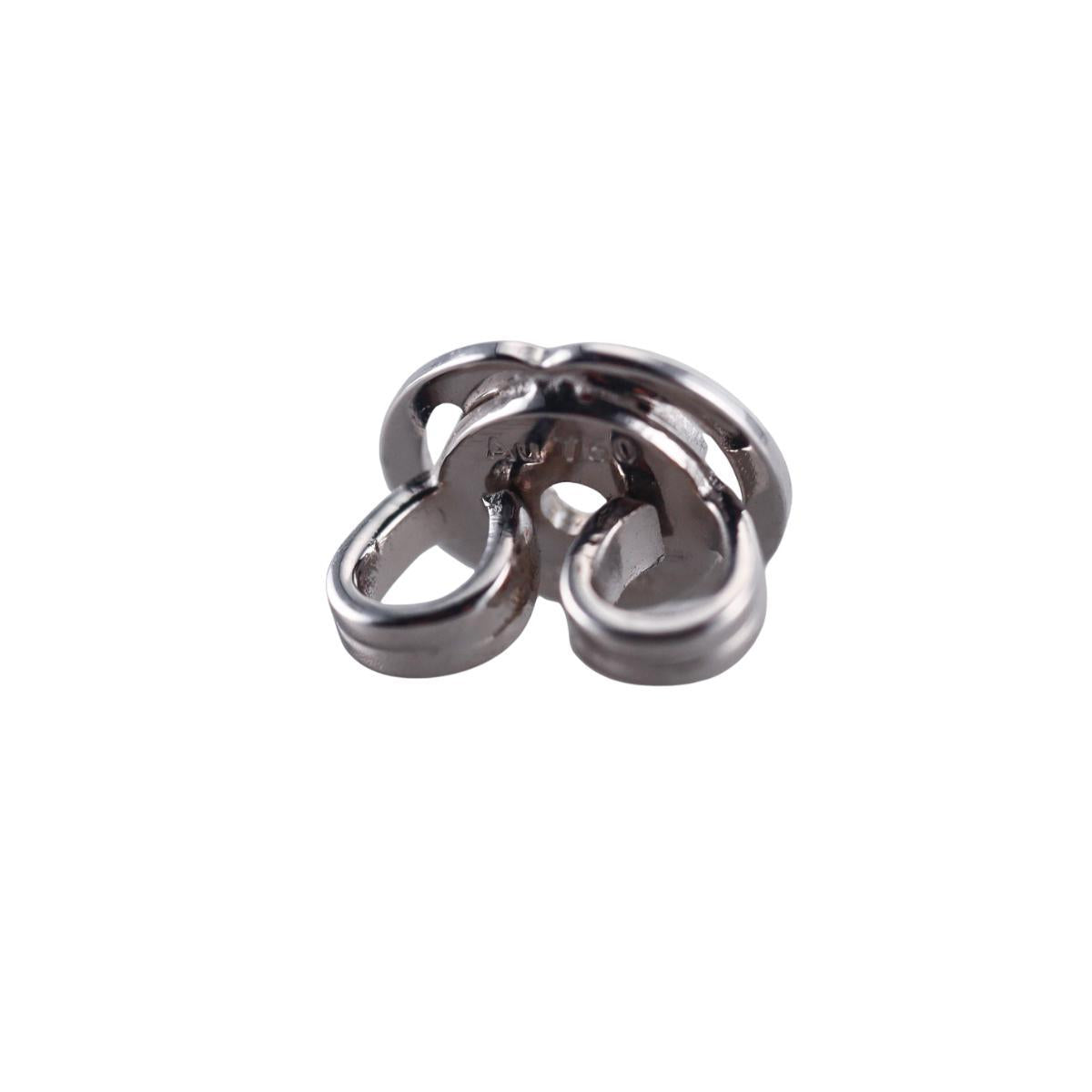 Gucci Interlocking G Motif 18K Gold Stud Earrings