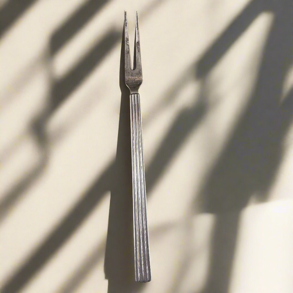 Georg Jensen Bernadotte Sterling Silver Cold Meat Fork