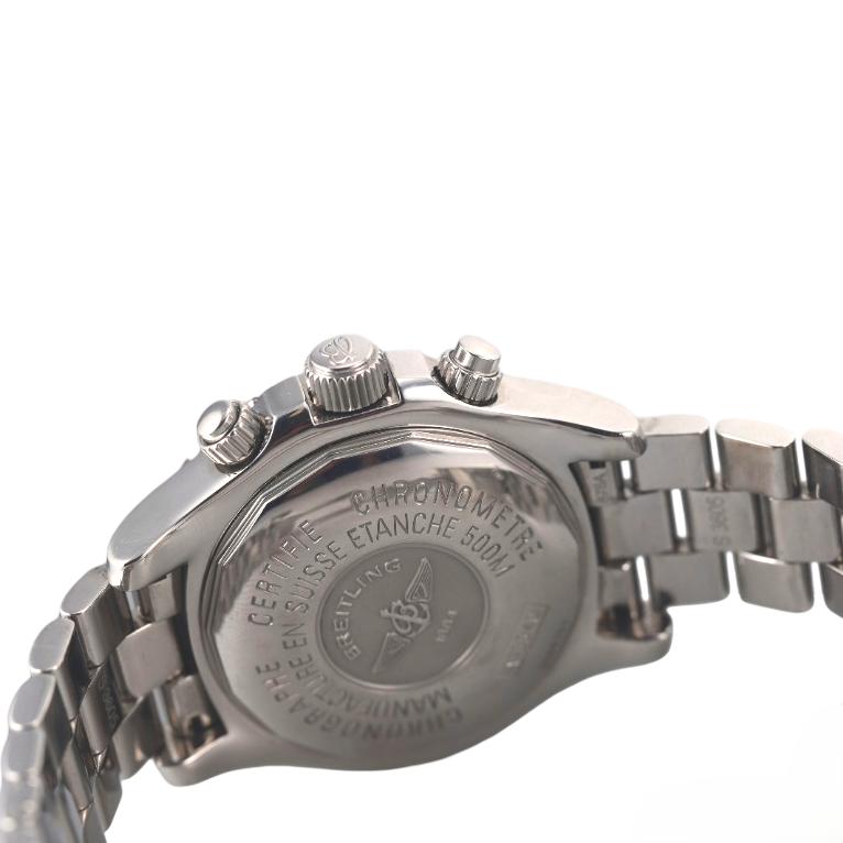 Breitling Superocean Chronograph II Blue Dial Steel Automatic Watch A13340
