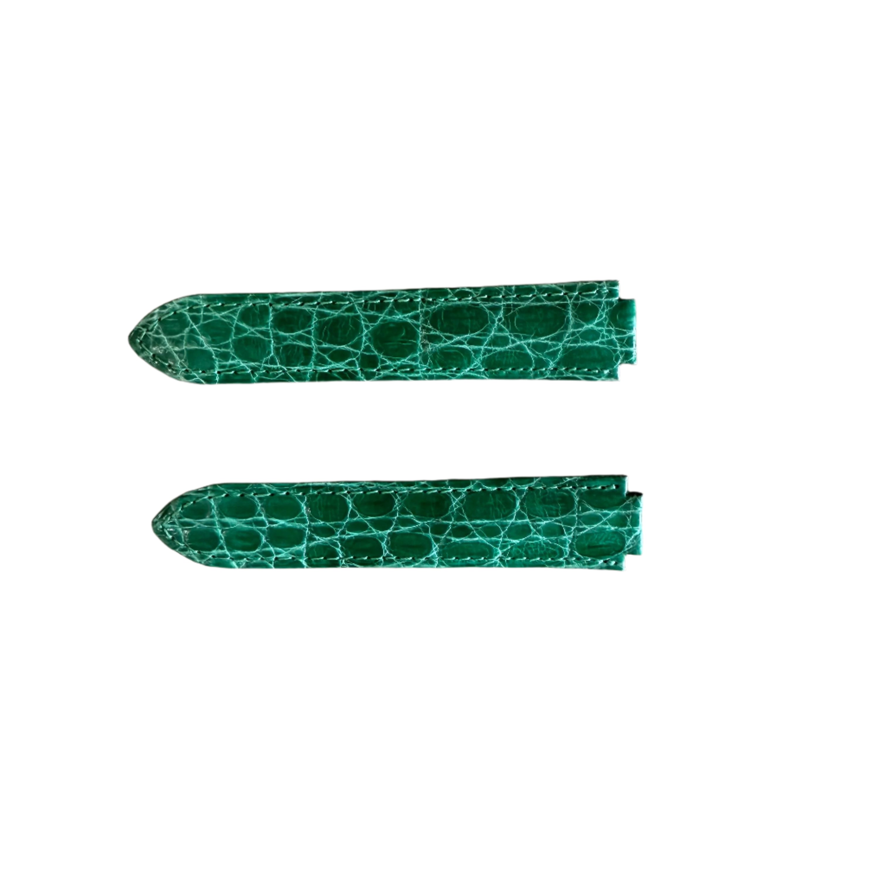 Authentic Cartier Green Alligator Watch Strap Band 20mm KD2JXF27