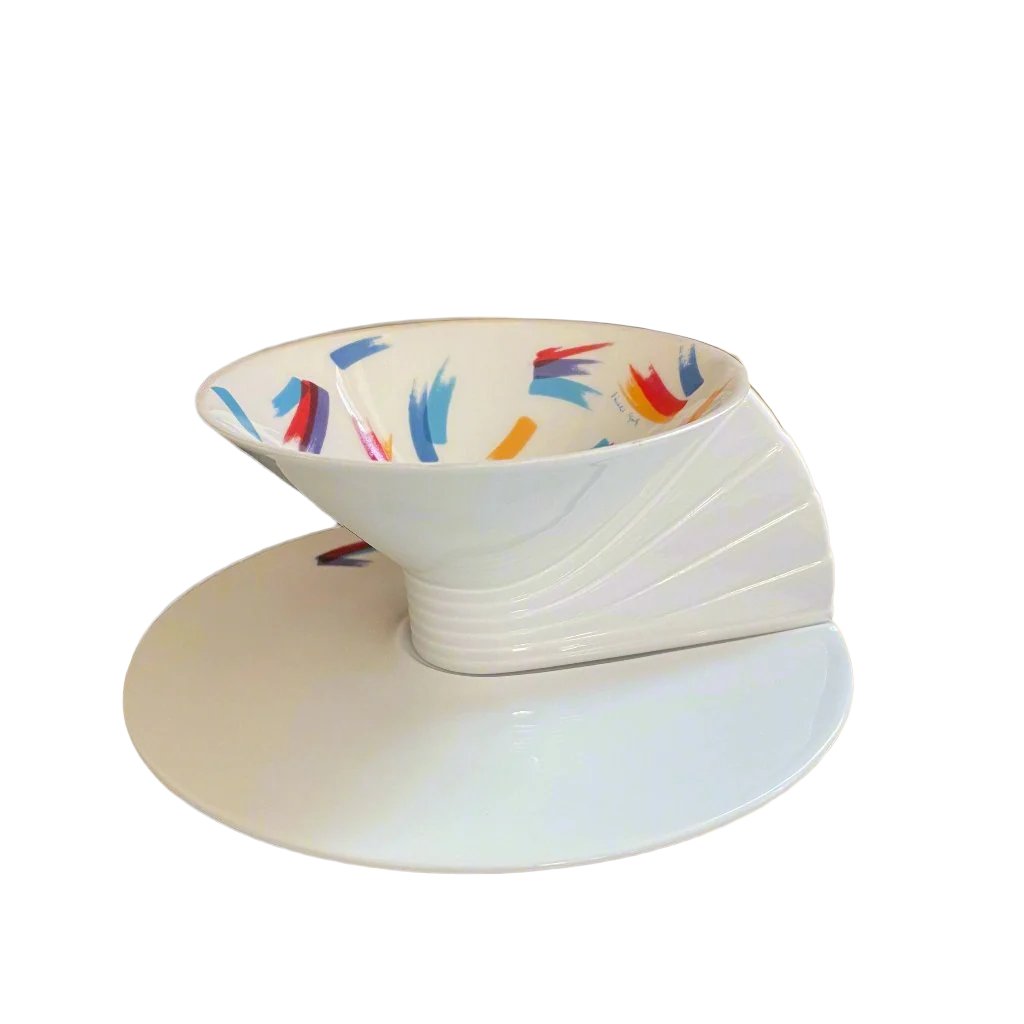 Versace by Rosenthal Kunst in Porzellan Limited Edition Cup and Saucer