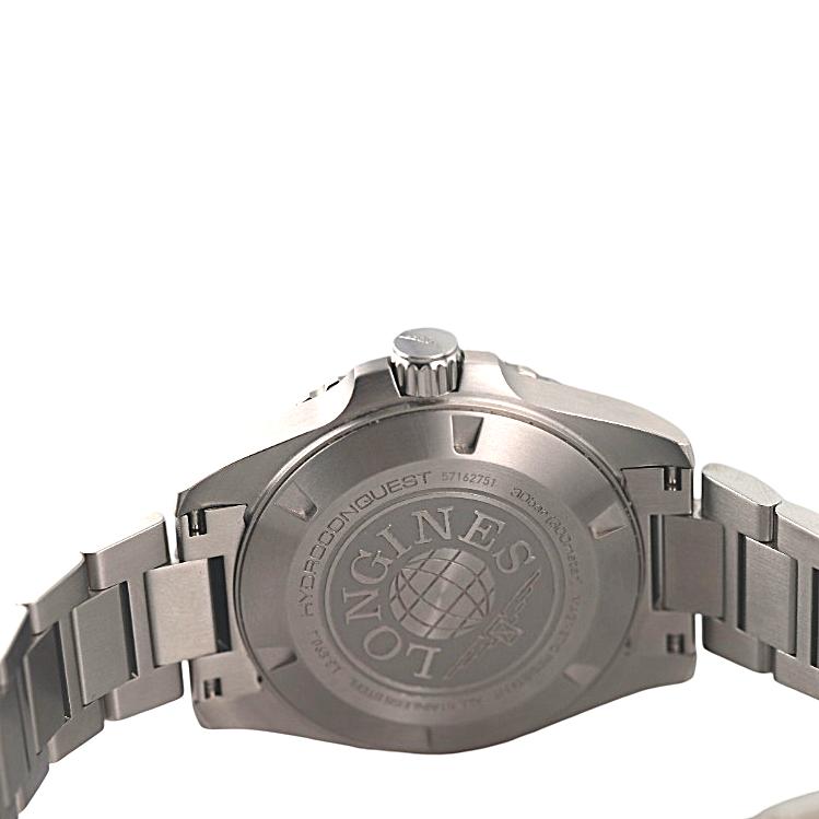 Longines Hydroconquest GMT Blue Steel Automatic Watch L38904966