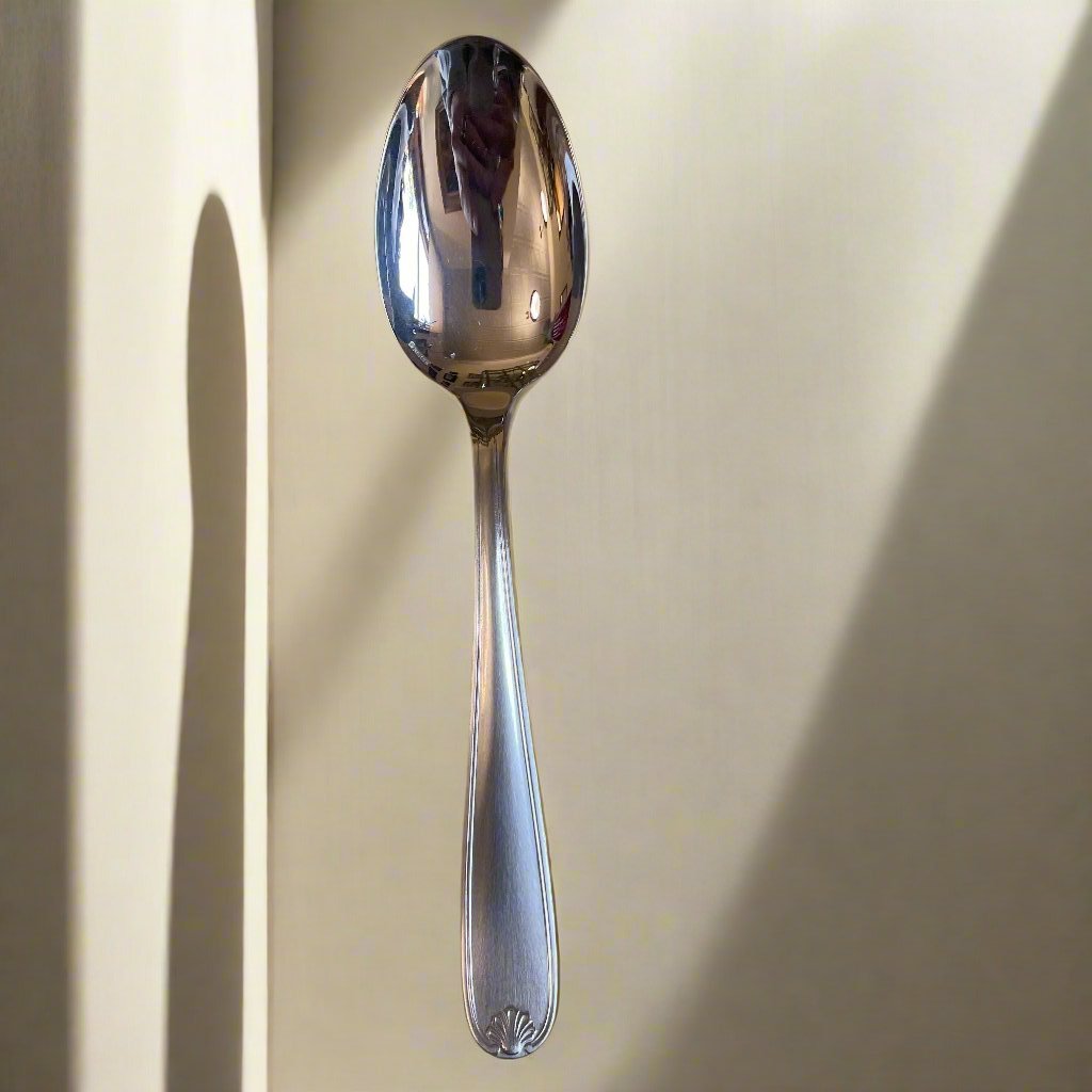 Christofle Marot Dessert Oval Soup Spoon Set of 6