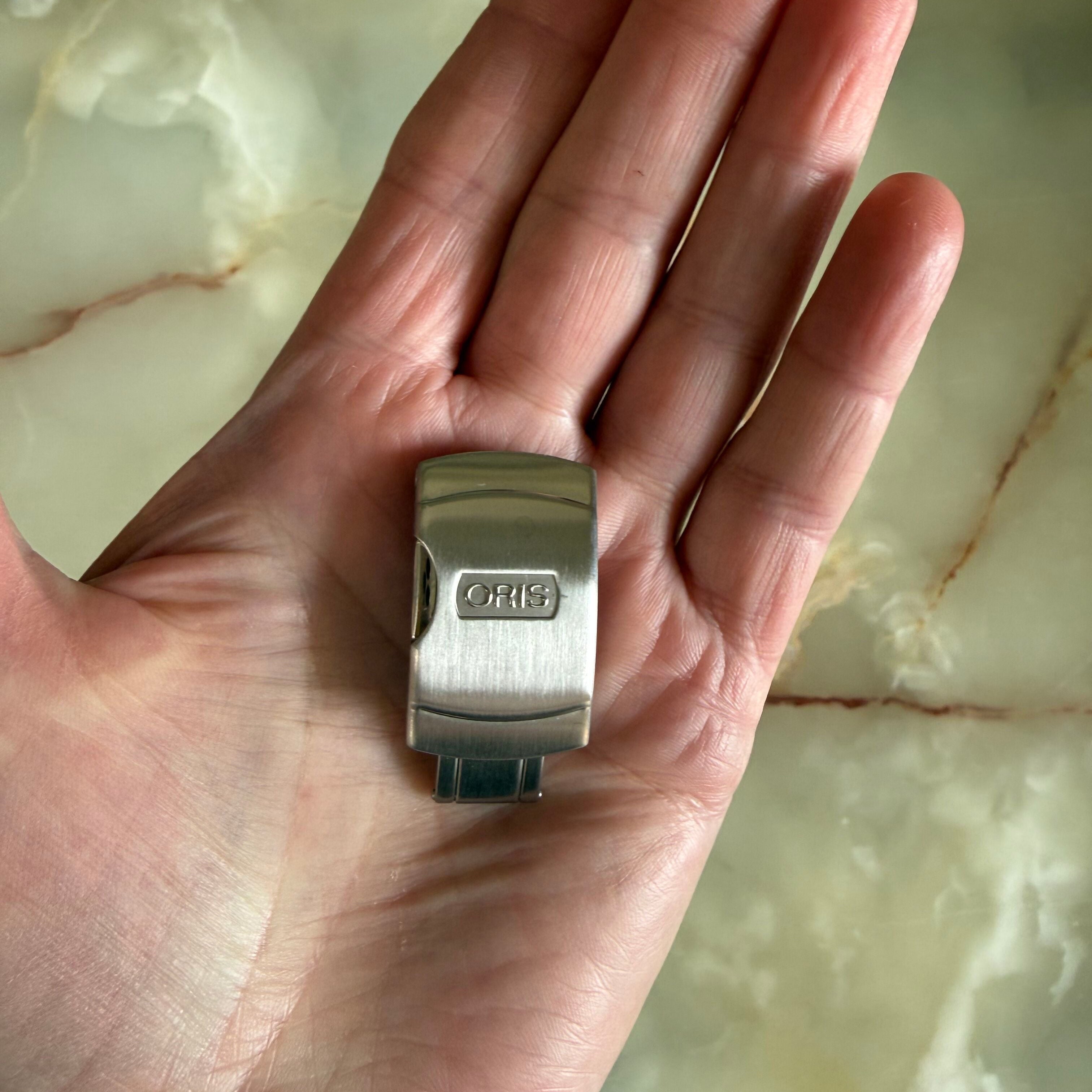 Authentic Oris Steel 20mm Buckle ORIS 30 20 41