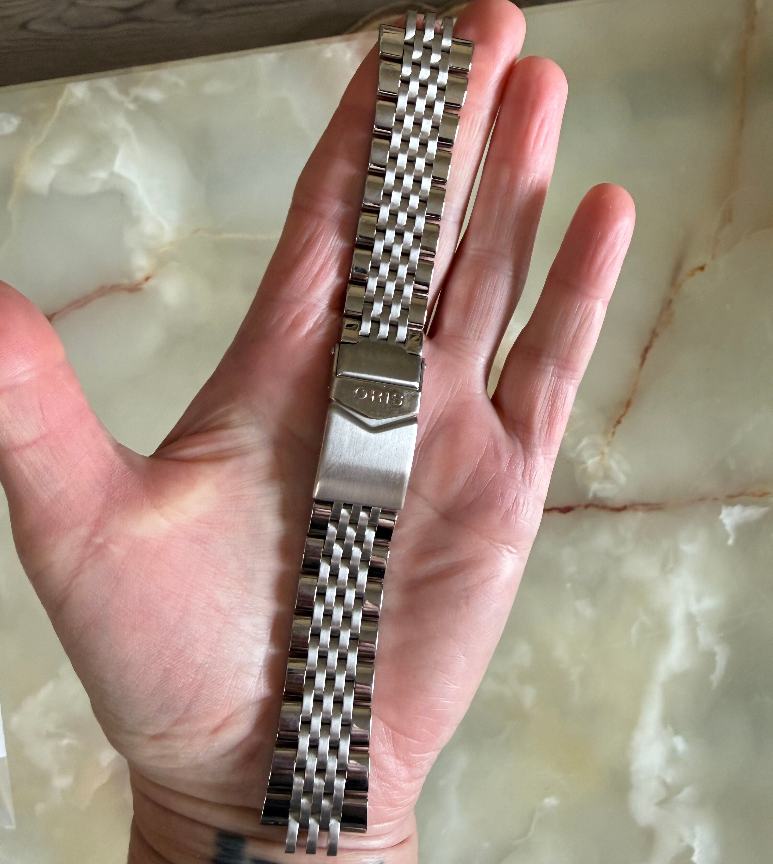 Authentic Oris Steel Watch Bracelet 21mm ORI0700065