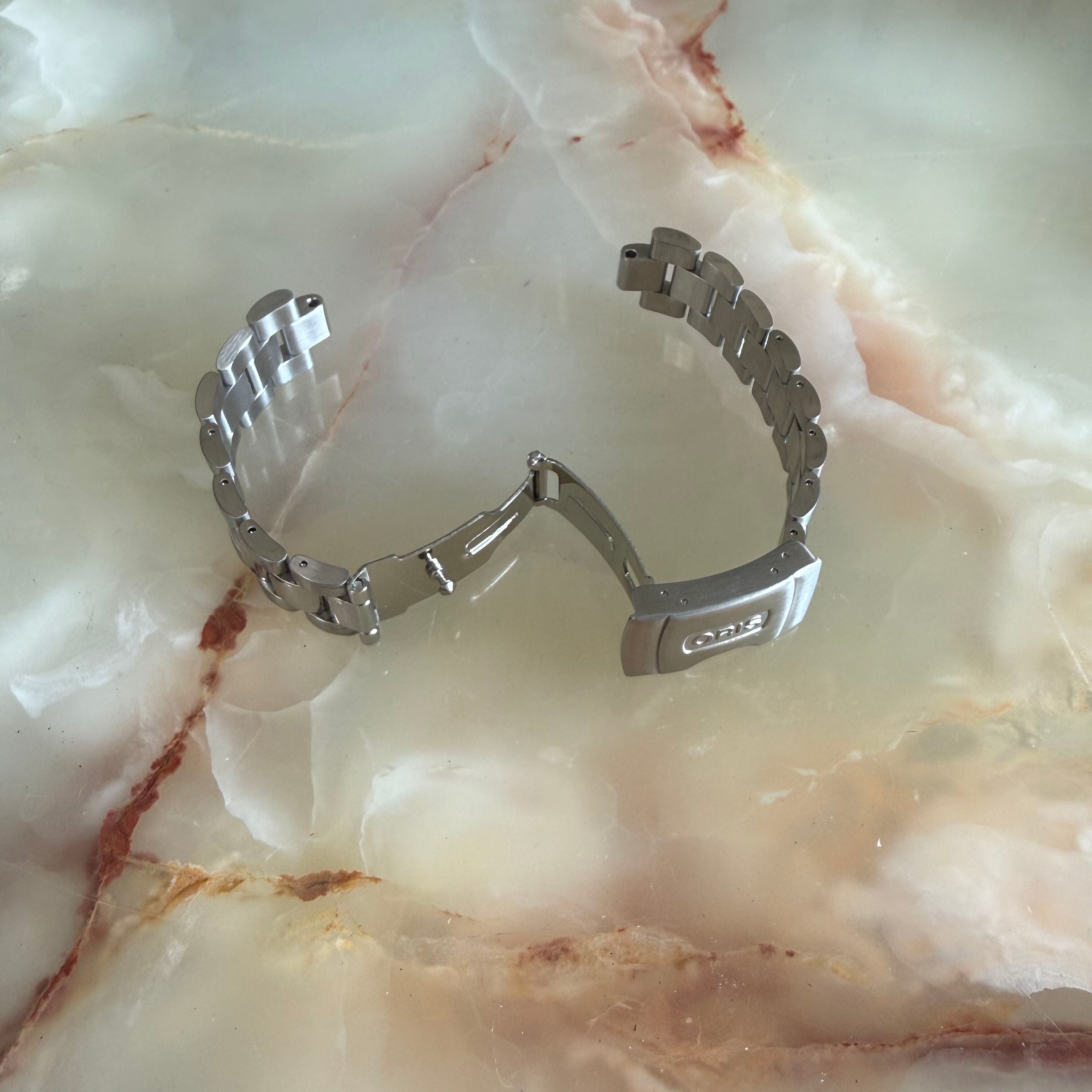 Authentic Oris Steel Watch Bracelet 16.5mm ORILK015