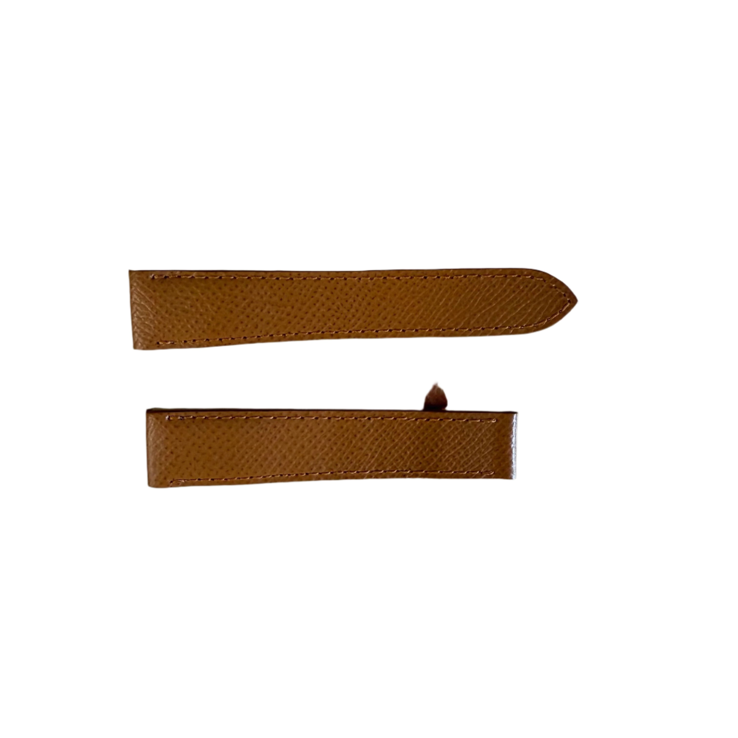 Authentic Cartier Brown Leather Watch Strap Band 18mm KD35E374-S18
