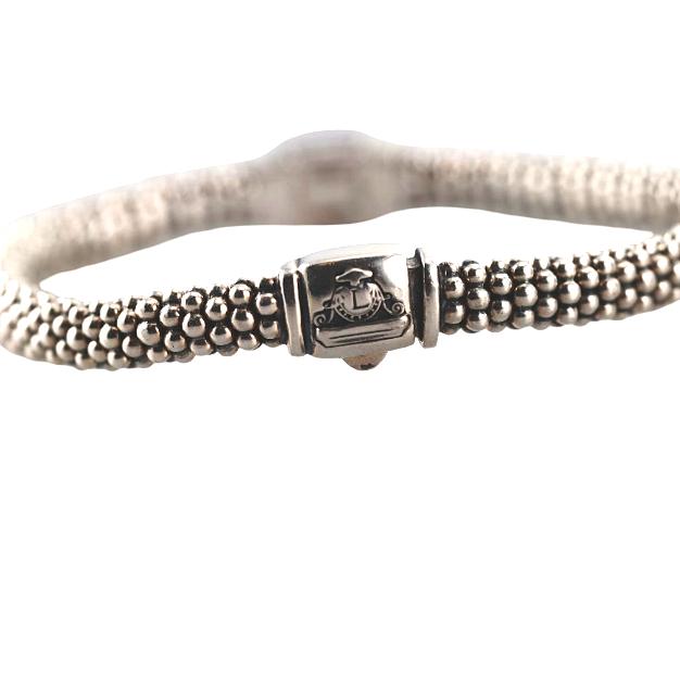 Lagos Caviar 18K Gold Sterling Silver Smoky Quartz Bracelet