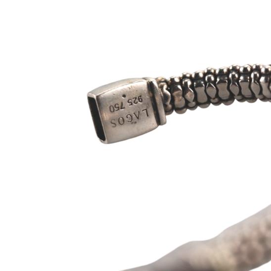 Lagos Caviar 18K Gold Sterling Silver Smoky Quartz Bracelet