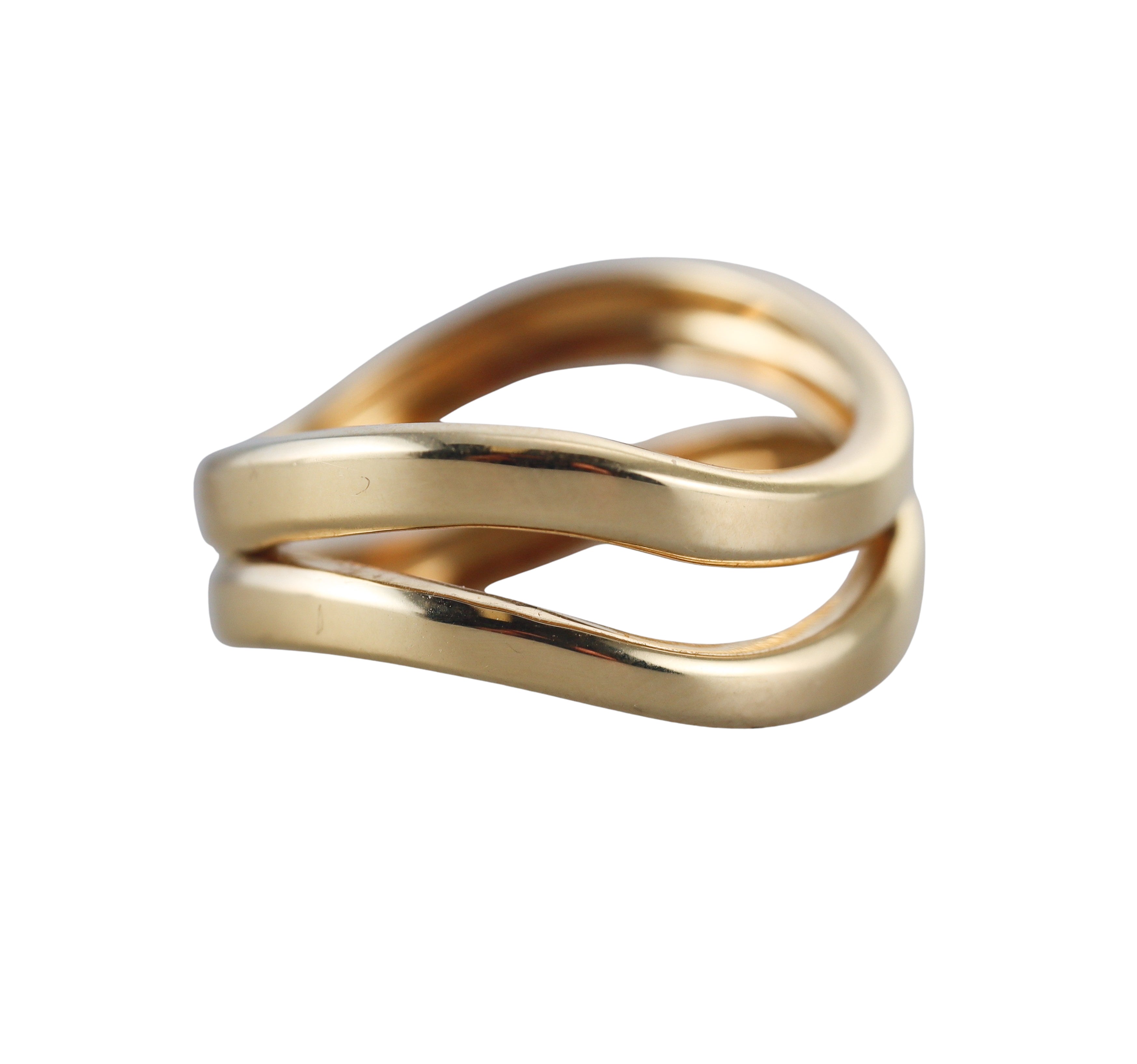 New Christofle Gold Rivage Ring 6841057