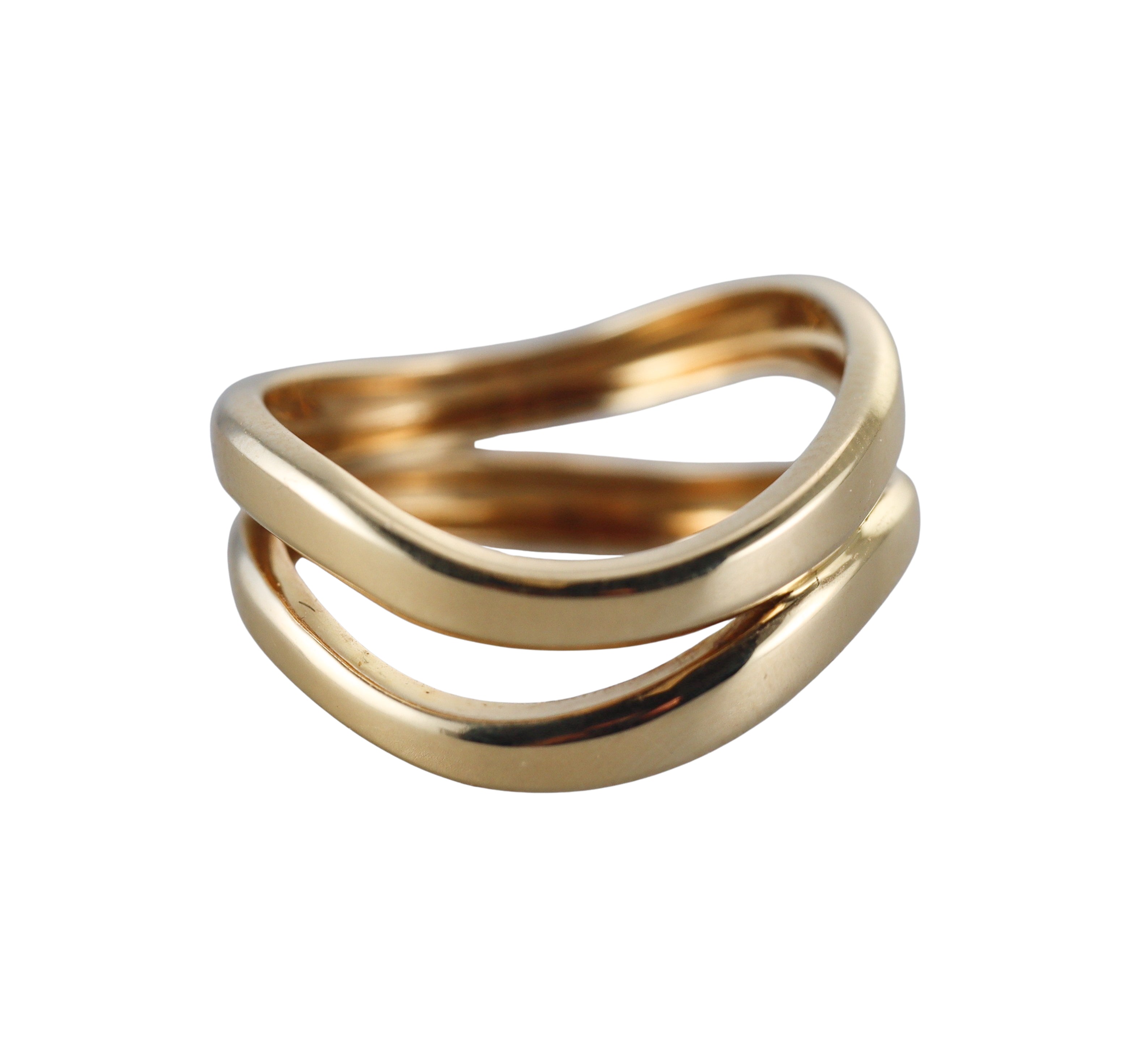 New Christofle Gold Rivage Ring 6841057