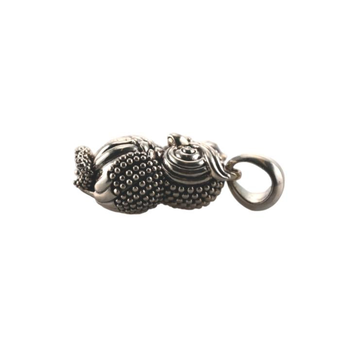 Lagos Sterling Silver Owl Pendant