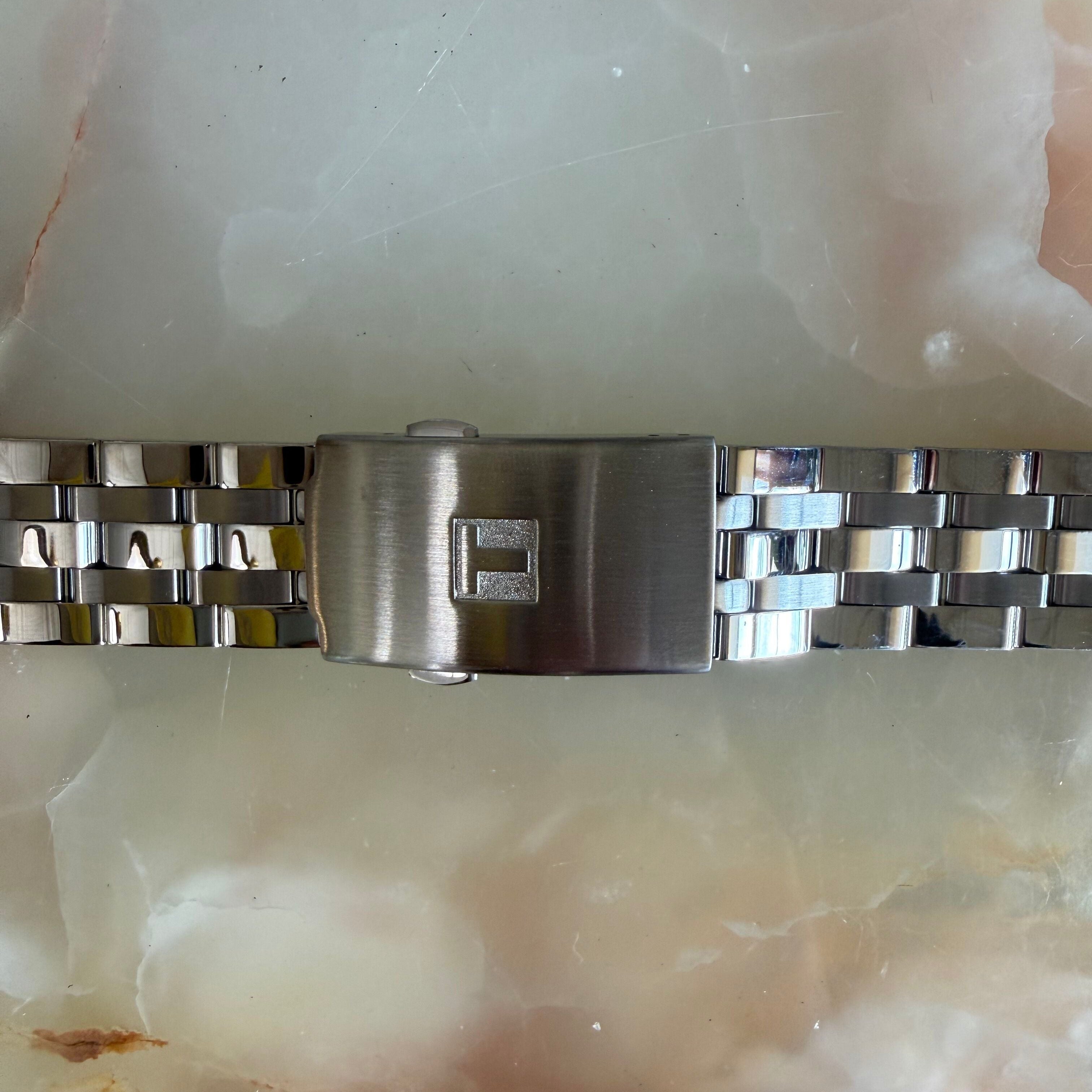 Authentic Tissot Steel Watch Bracelet 19mm T605.T461110