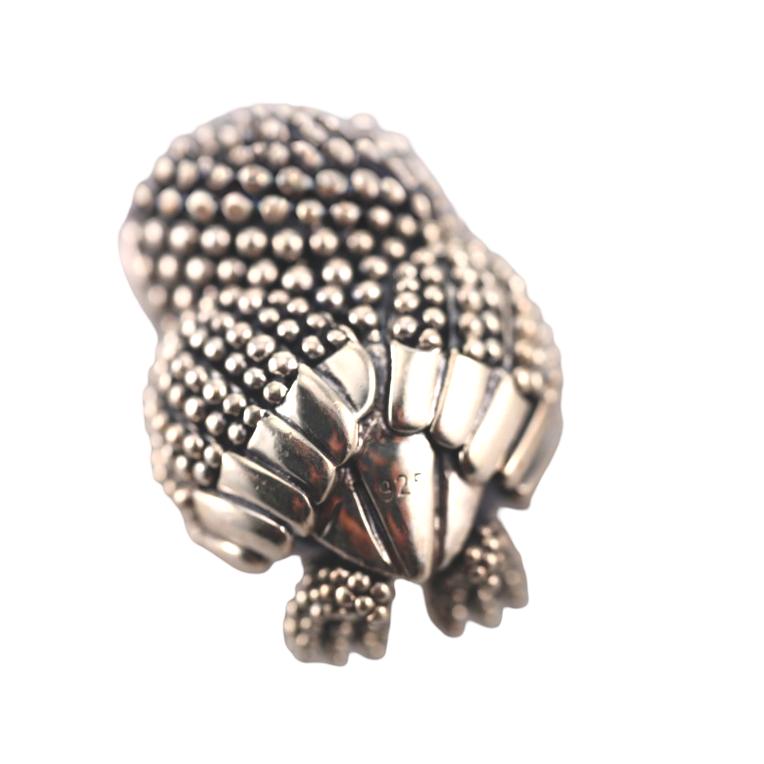 Lagos Sterling Silver Owl Pendant