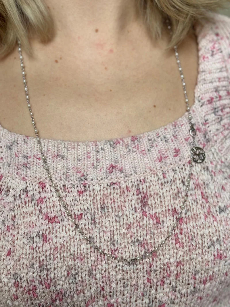 Mimi Milano Nagai Pearl Gold Necklace