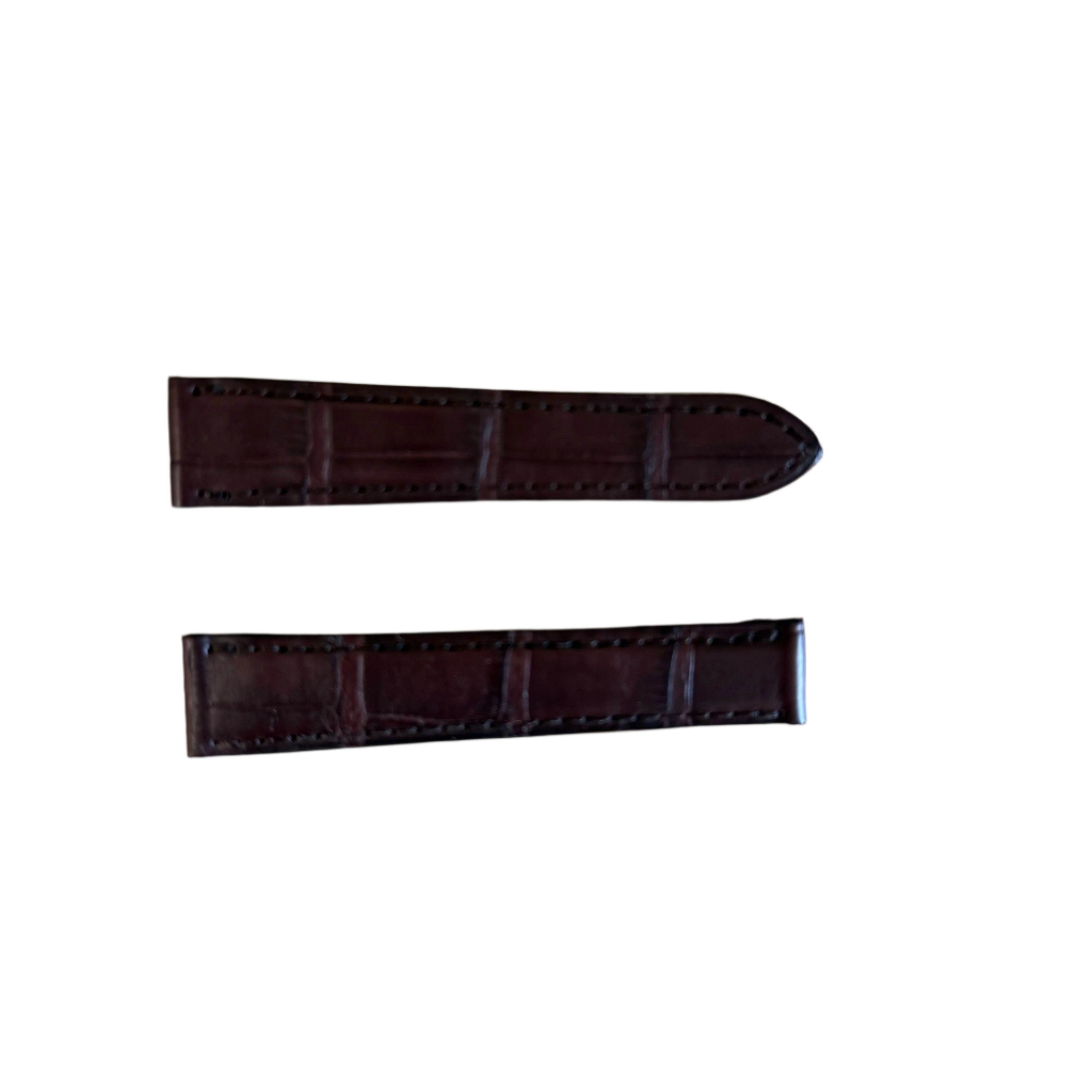 Authentic Cartier Brown Alligator Watch Strap Band 16mm KD02CM61