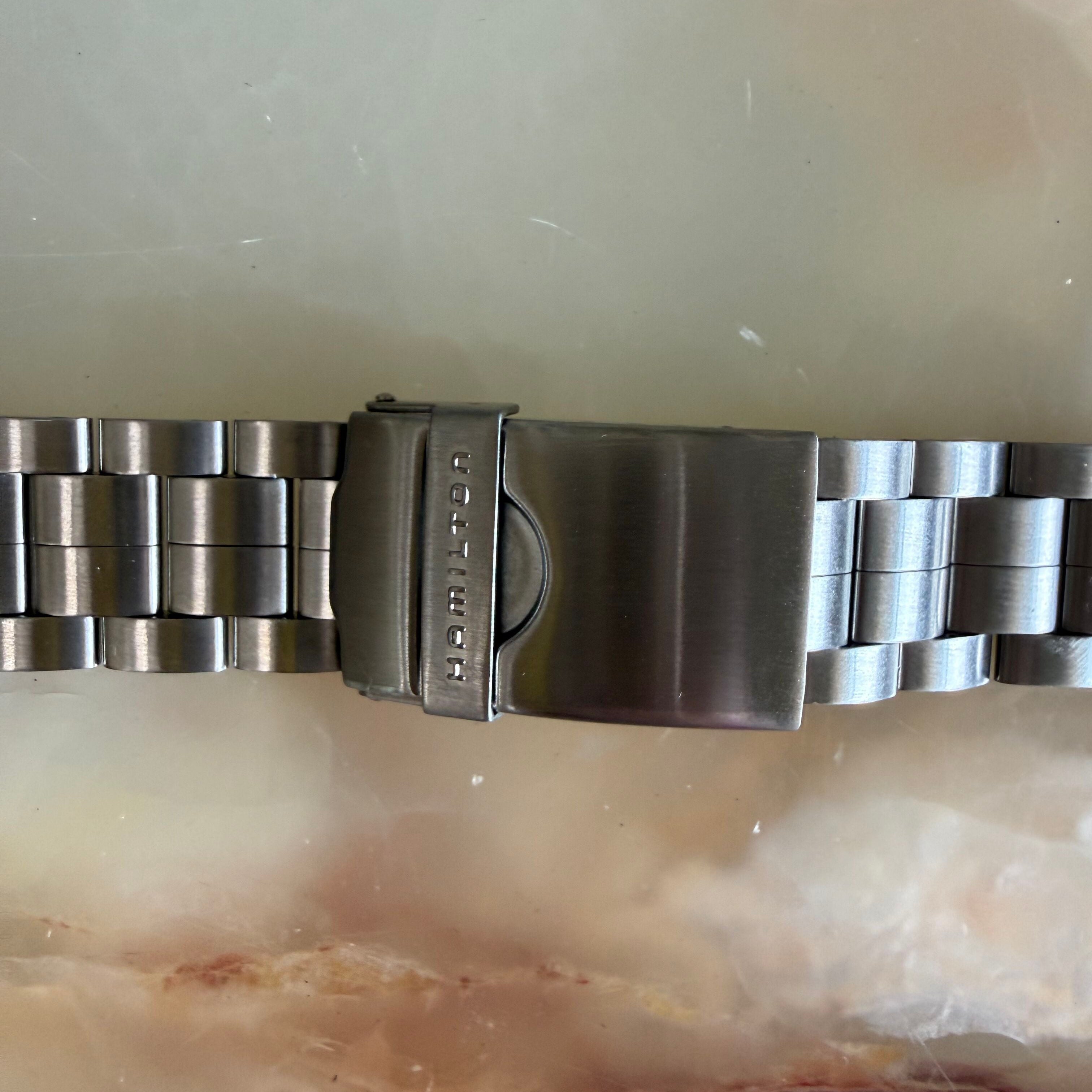 Authentic Hamilton Stainless Steel 20mm Watch Bracelet