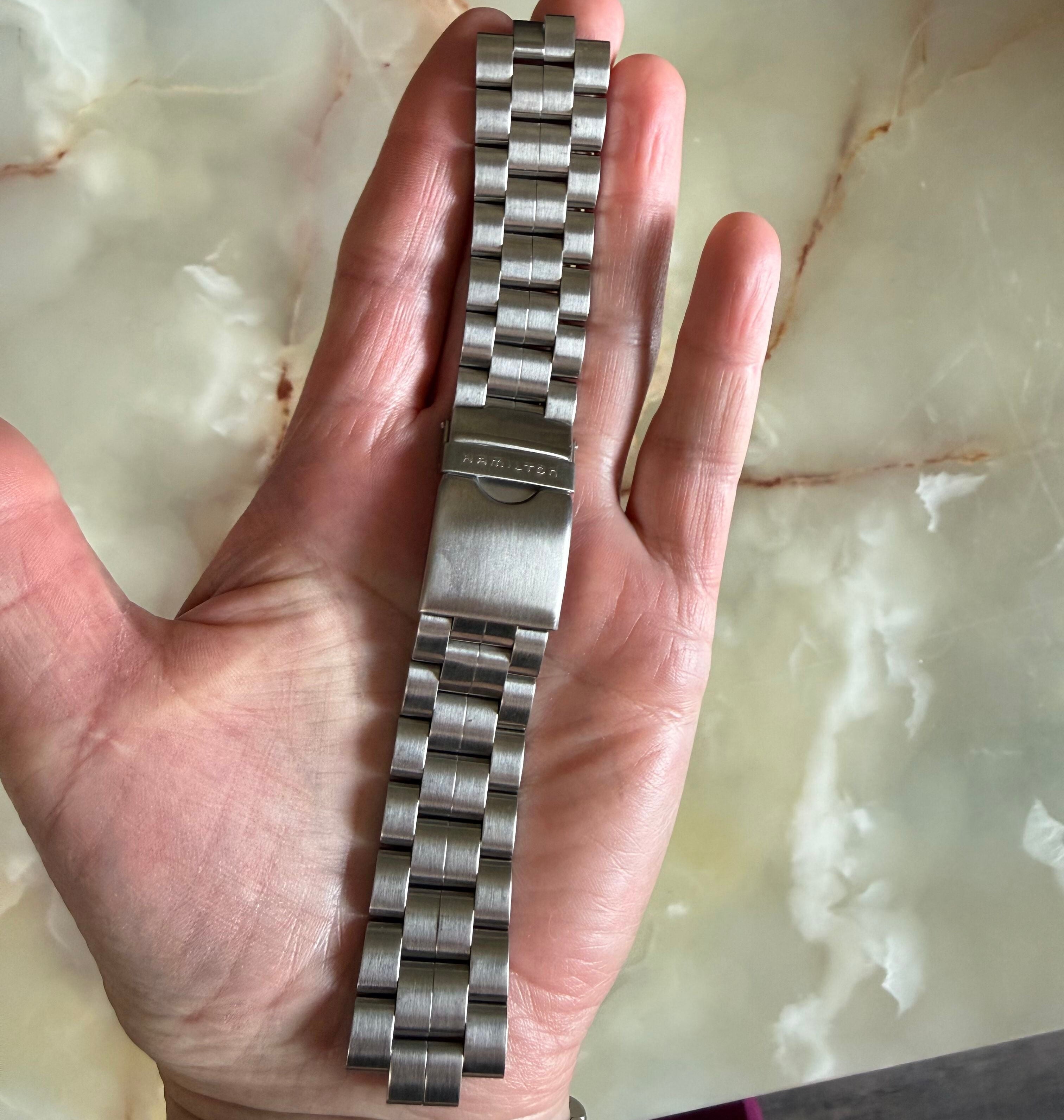 Authentic Hamilton Stainless Steel 22mm Watch Bracelet