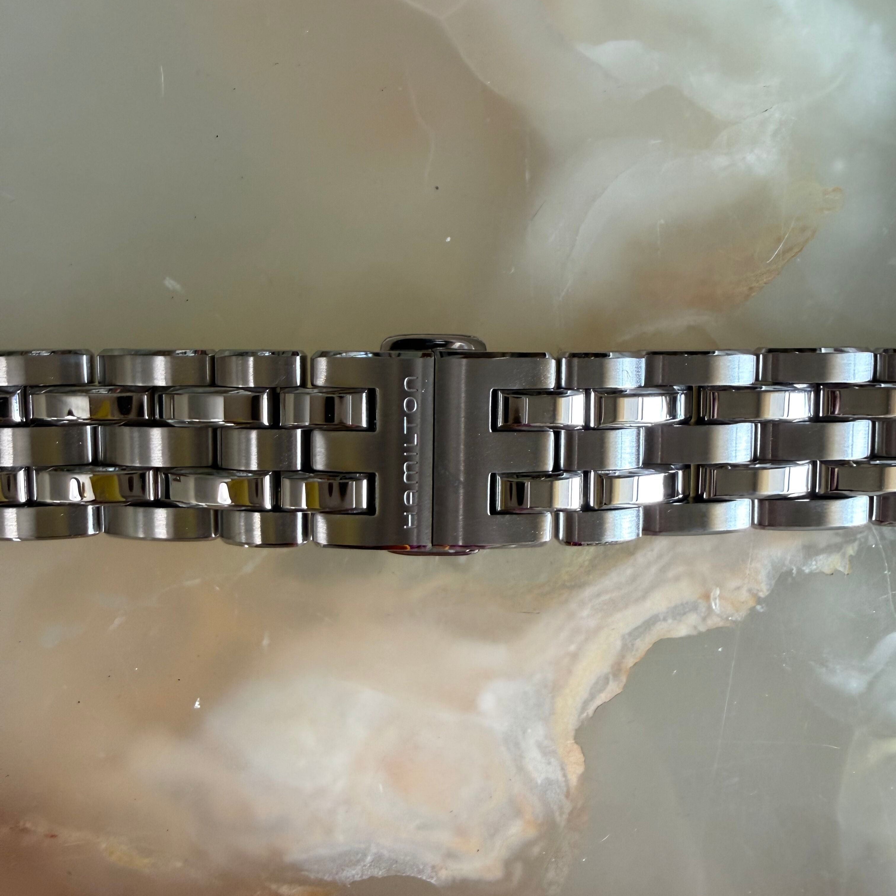 Authentic Hamilton Stainless Steel 18mm Watch Bracelet H605324105