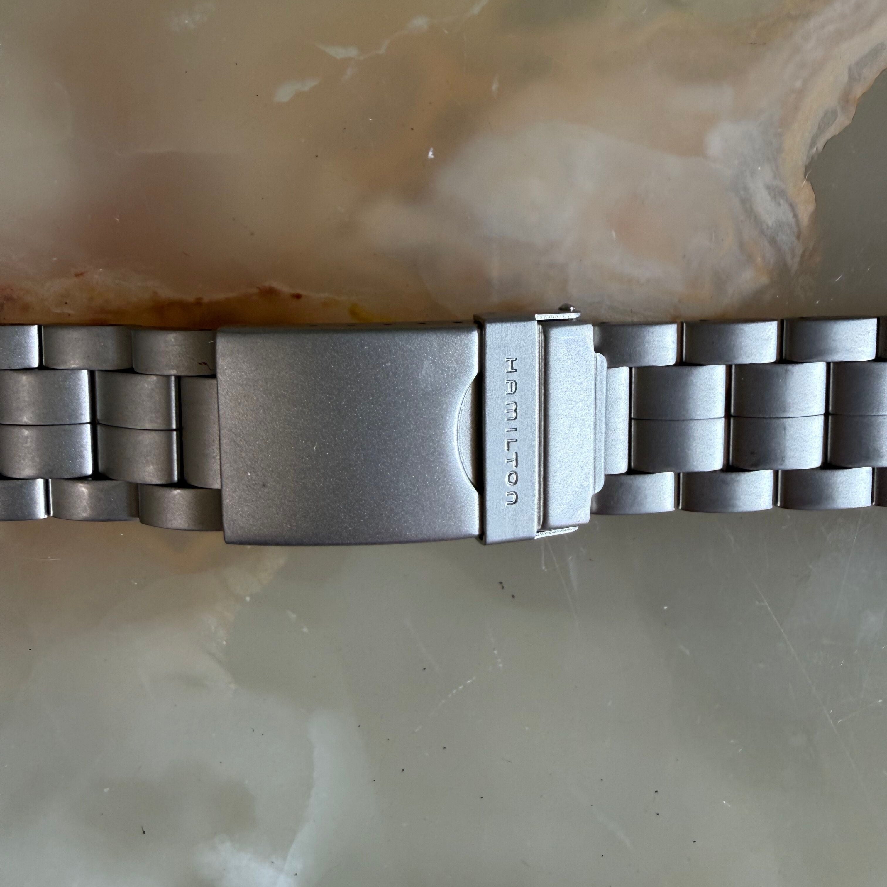 Authentic Hamilton Stainless Steel 20mm Watch Bracelet