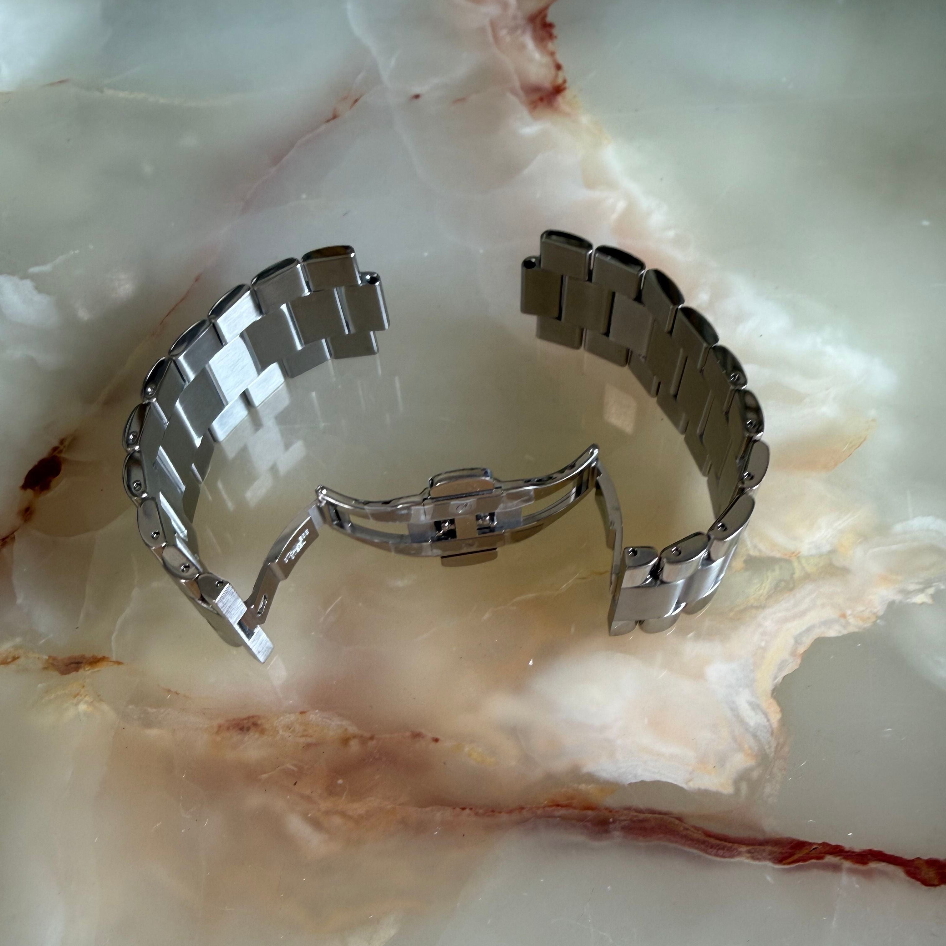 Authentic Hamilton Stainless Steel 24mm Watch Bracelet H605365100