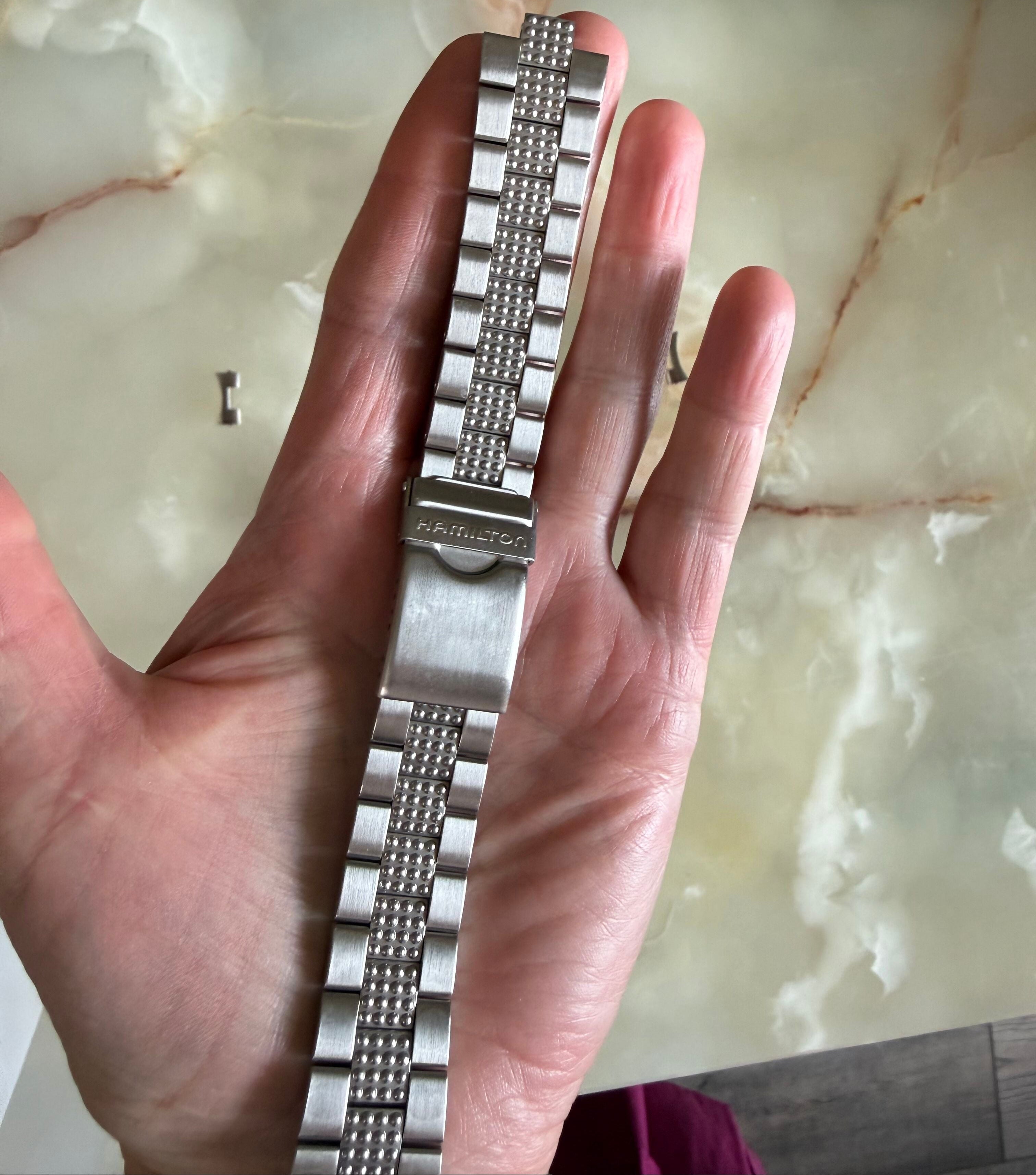 Authentic Hamilton Stainless Steel 20mm Watch Bracelet