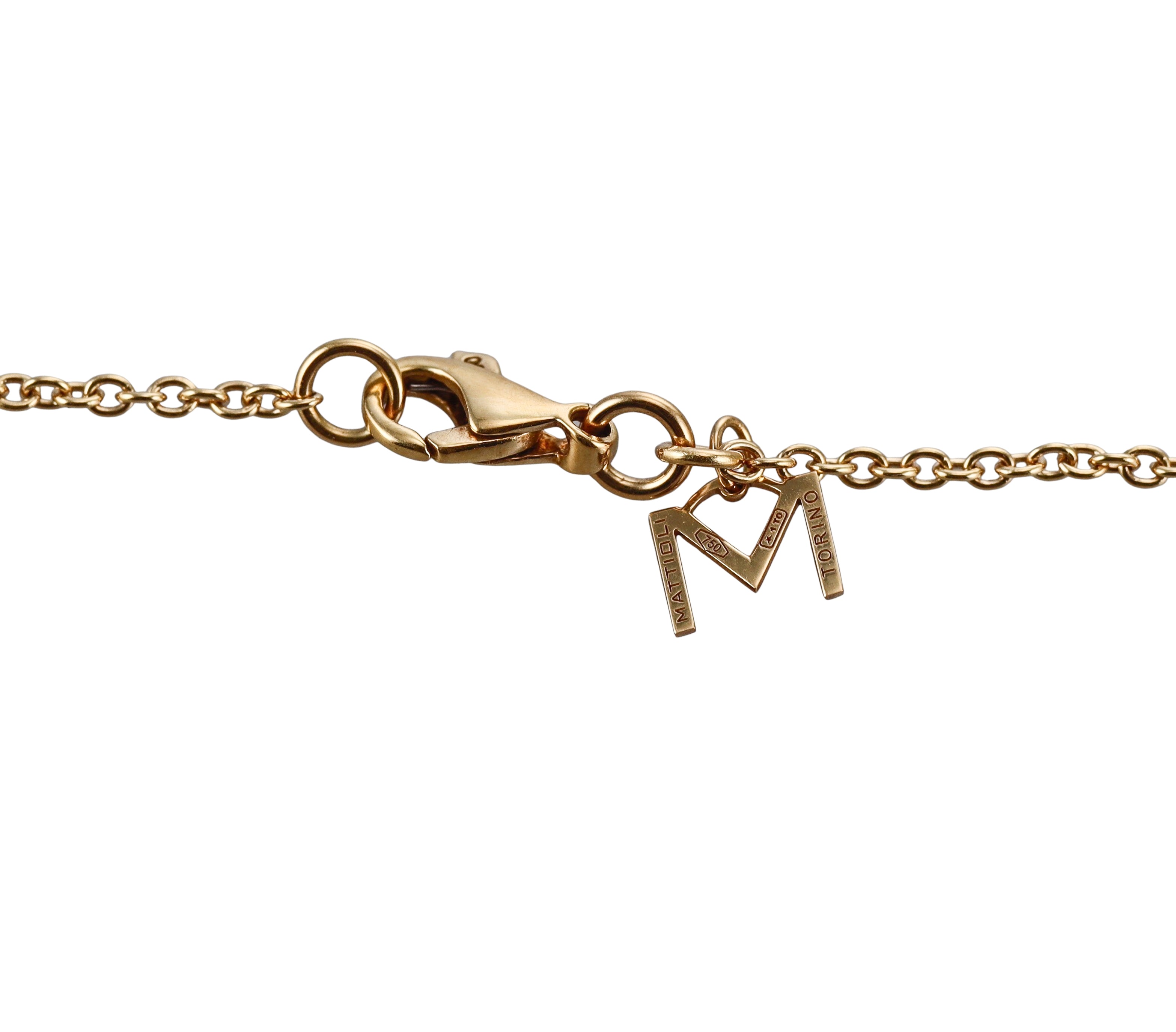 Mattioli Mini Puzzle Sautoir Yellow Gold Necklace