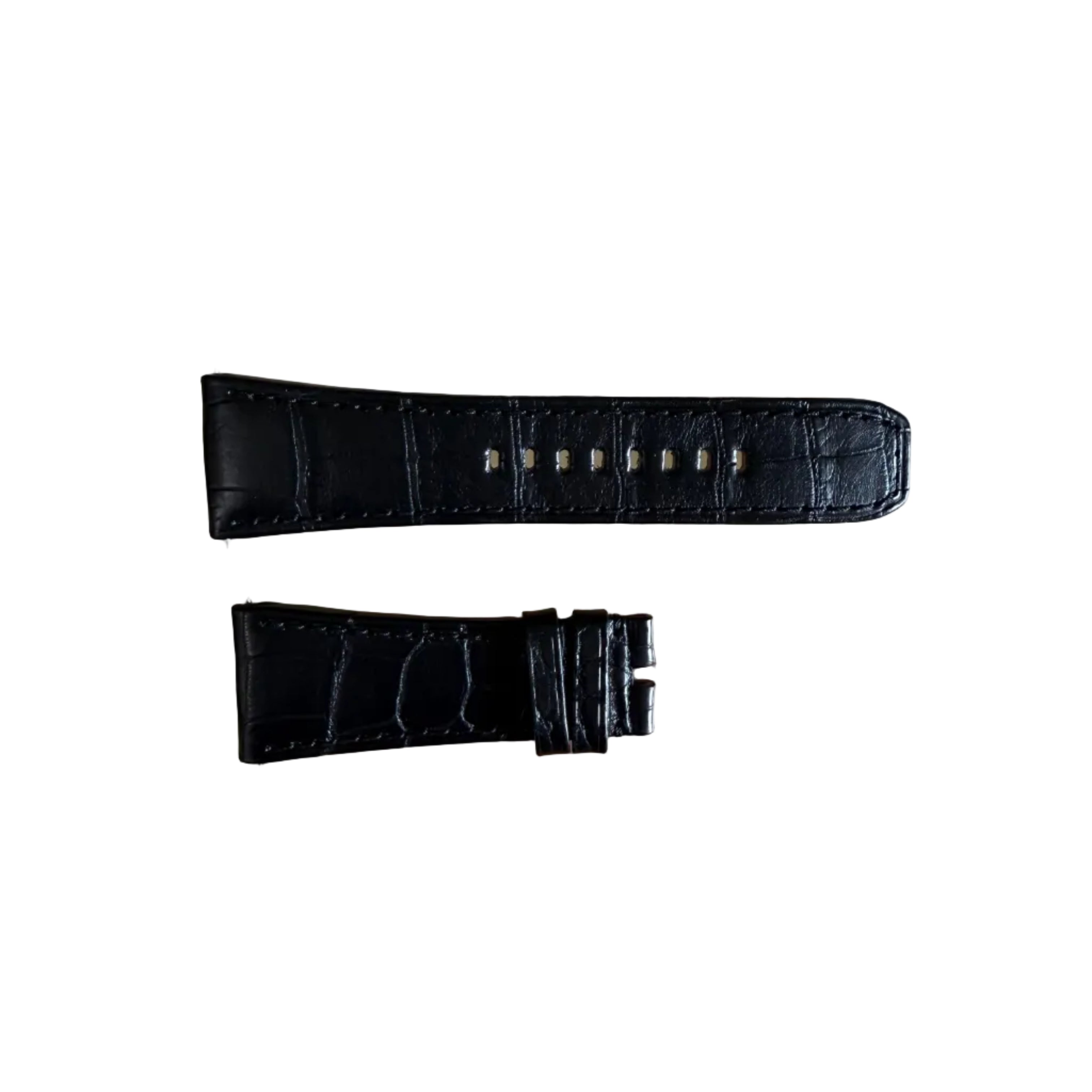 Authentic Raymond Weil Don Giovanni Crocodile Leather Watch Strap Band 28mm