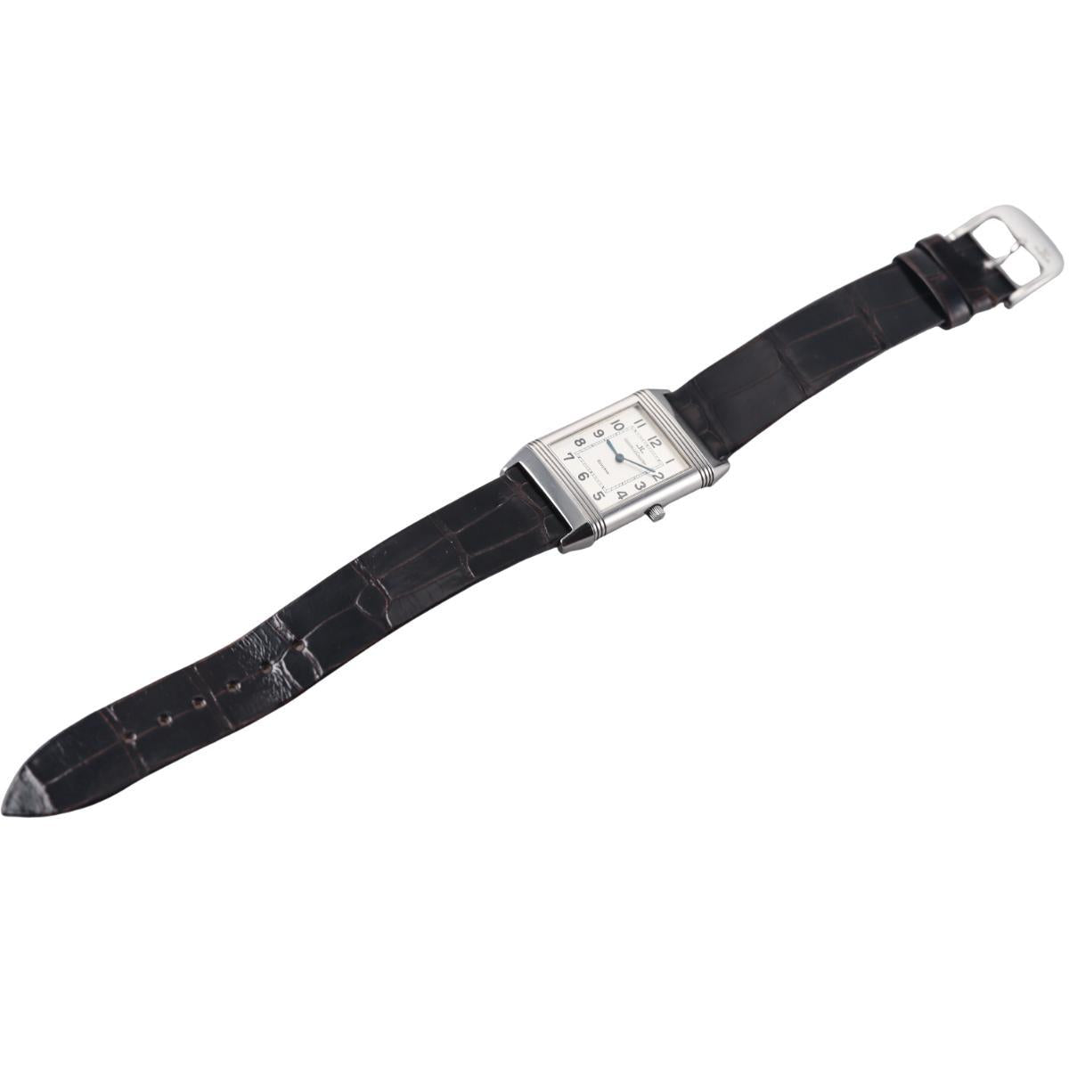 Jaeger LeCoultre Reverso Classique Manual Wind Stainless Steel Watch 250.840.862