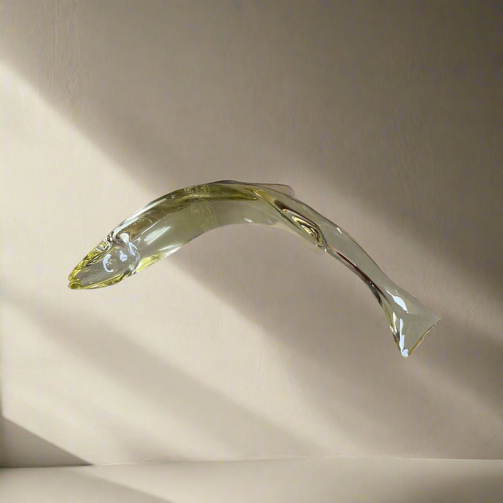 Baccarat Crystal Pesce Giallo Fish