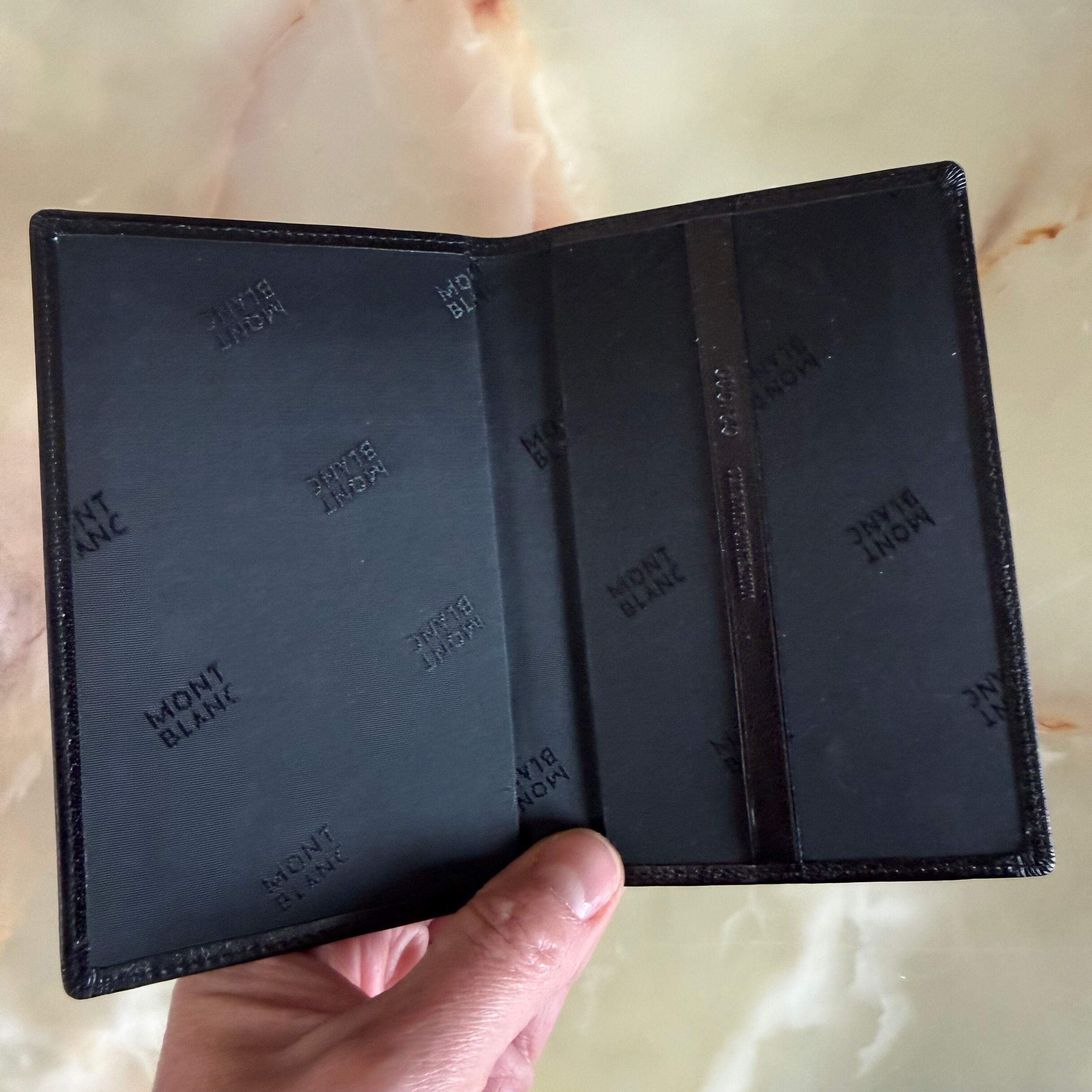 Montblanc Meisterstuck Black Soft Leather Passport Holder