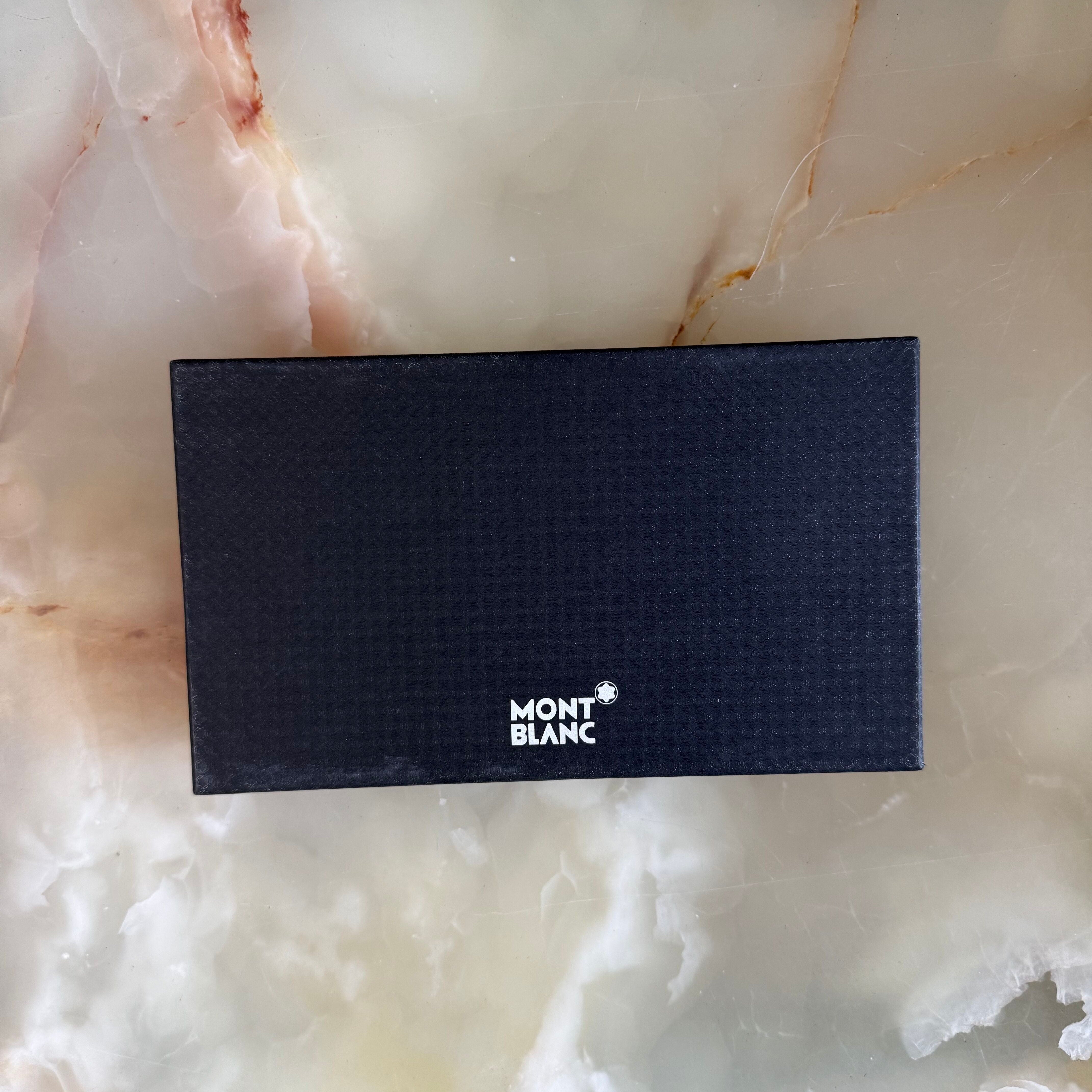 Montblanc Meisterstuck Black Texture Leather Long Wallet