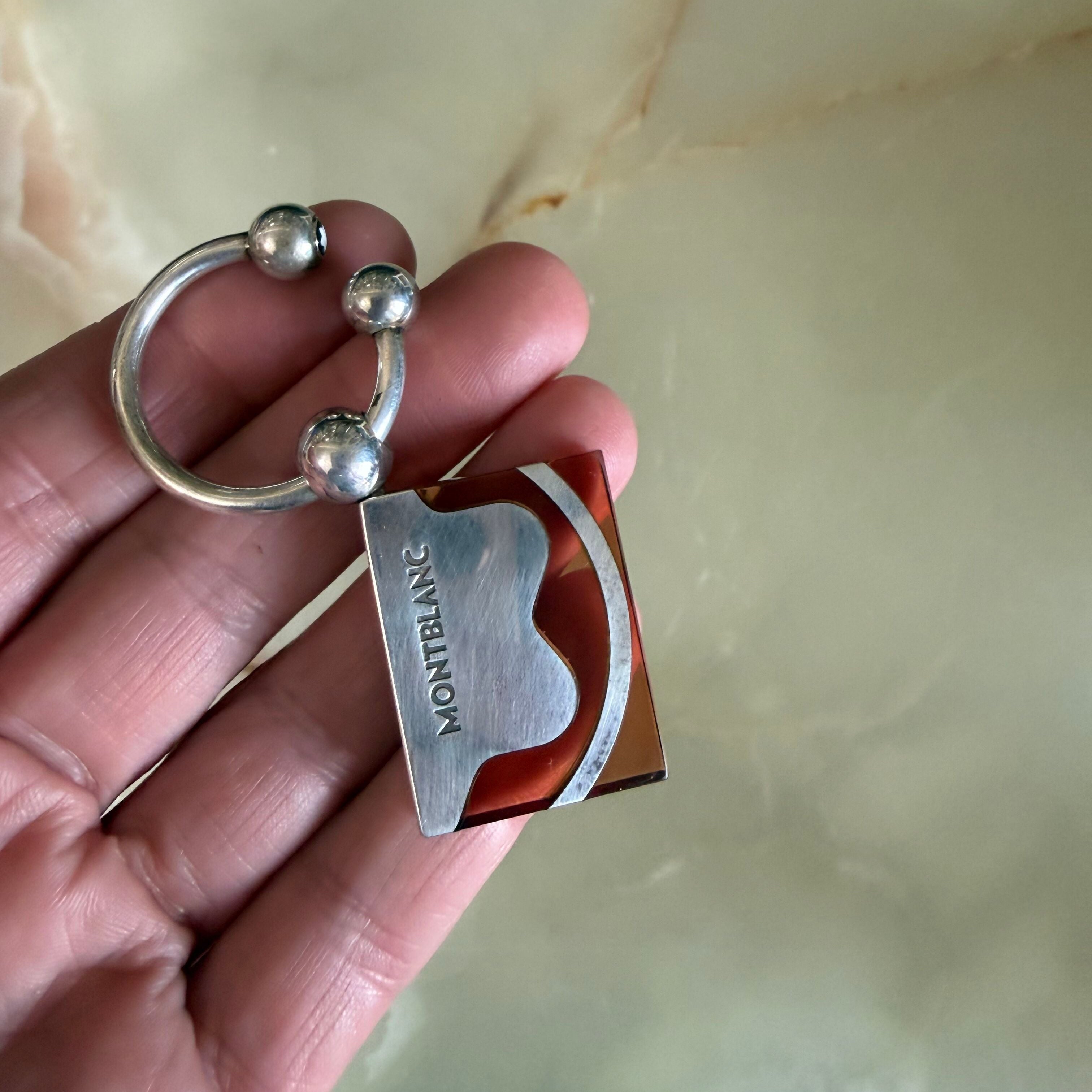 Montblanc Sterling Key Ring 8709