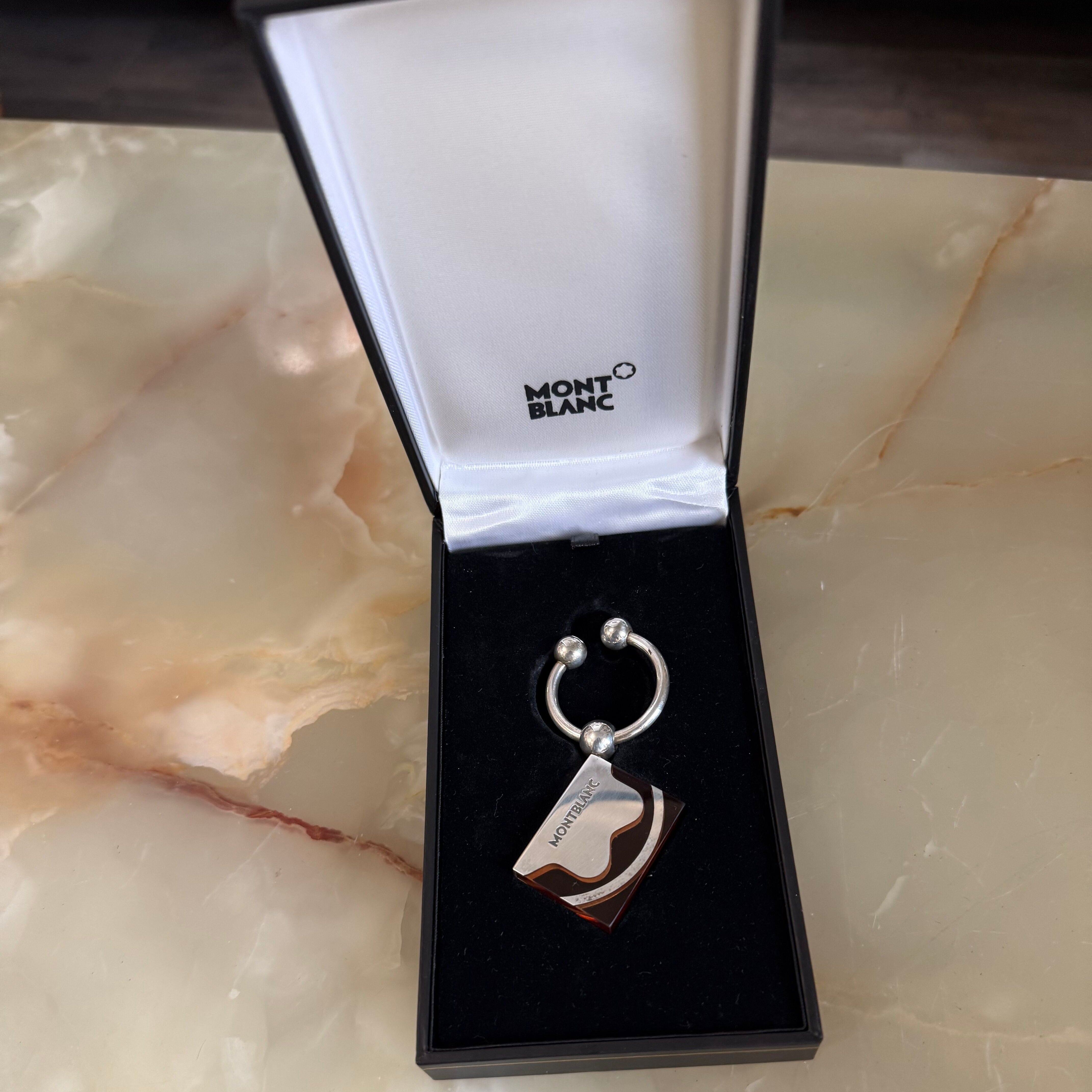 Montblanc Sterling Key Ring 8709