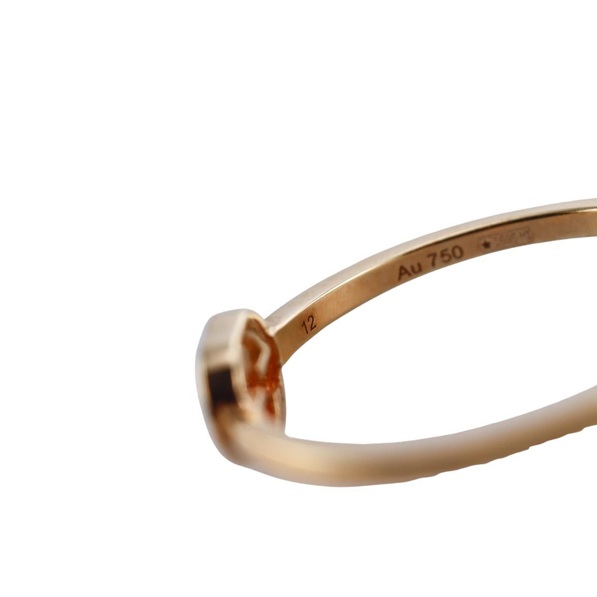 Gucci Iterlocking GG 18K Yellow Gold Ring