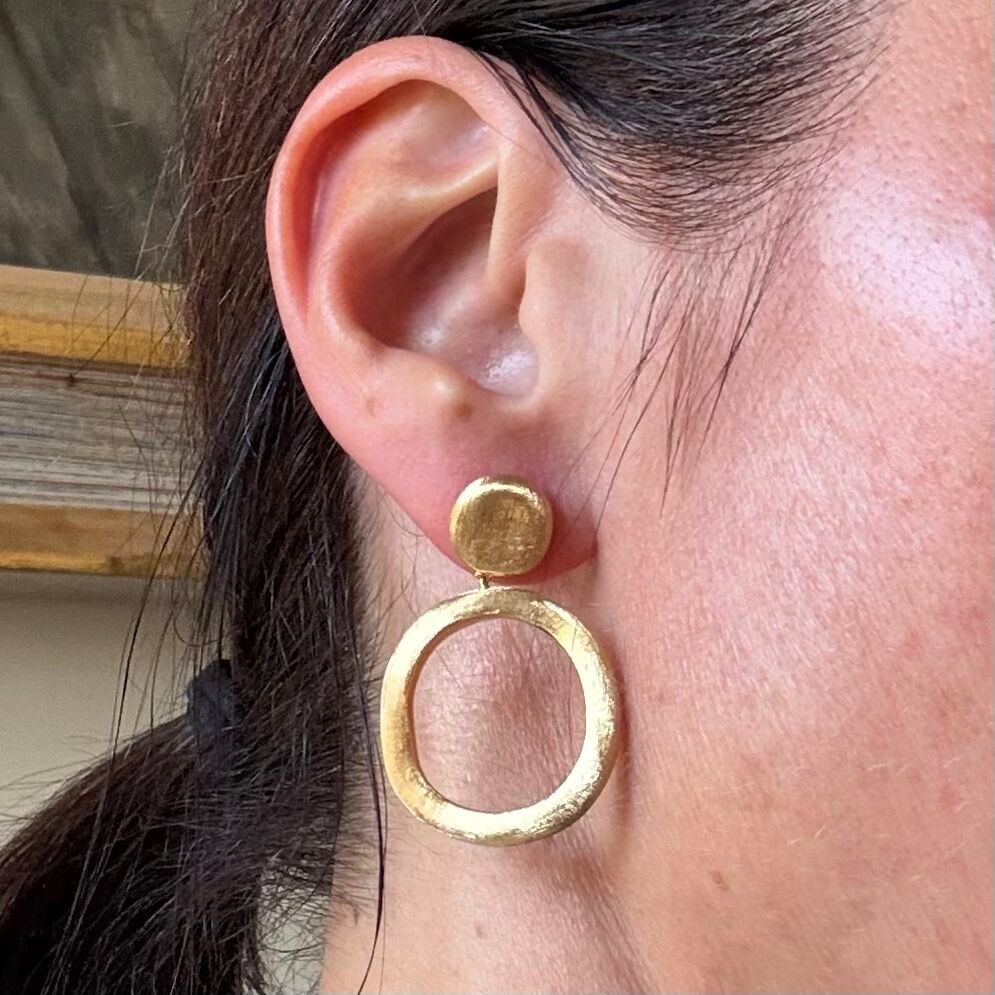 Marco Bicego Jaipur 18K Drop Earrings