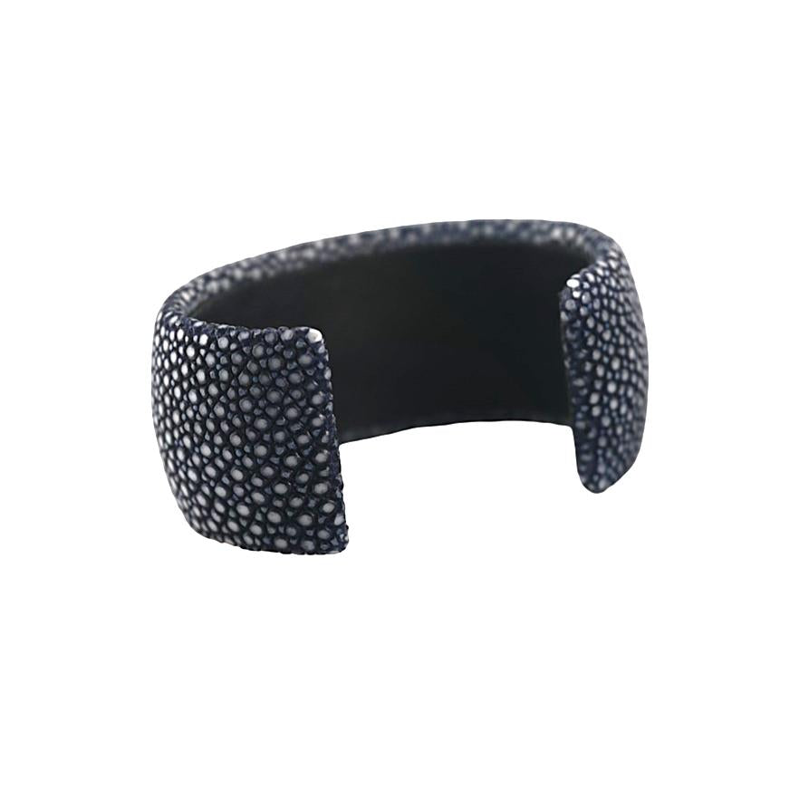 Lalique Hirondoless Swallows Crystal Sterling Stingray Bracelet 10394700