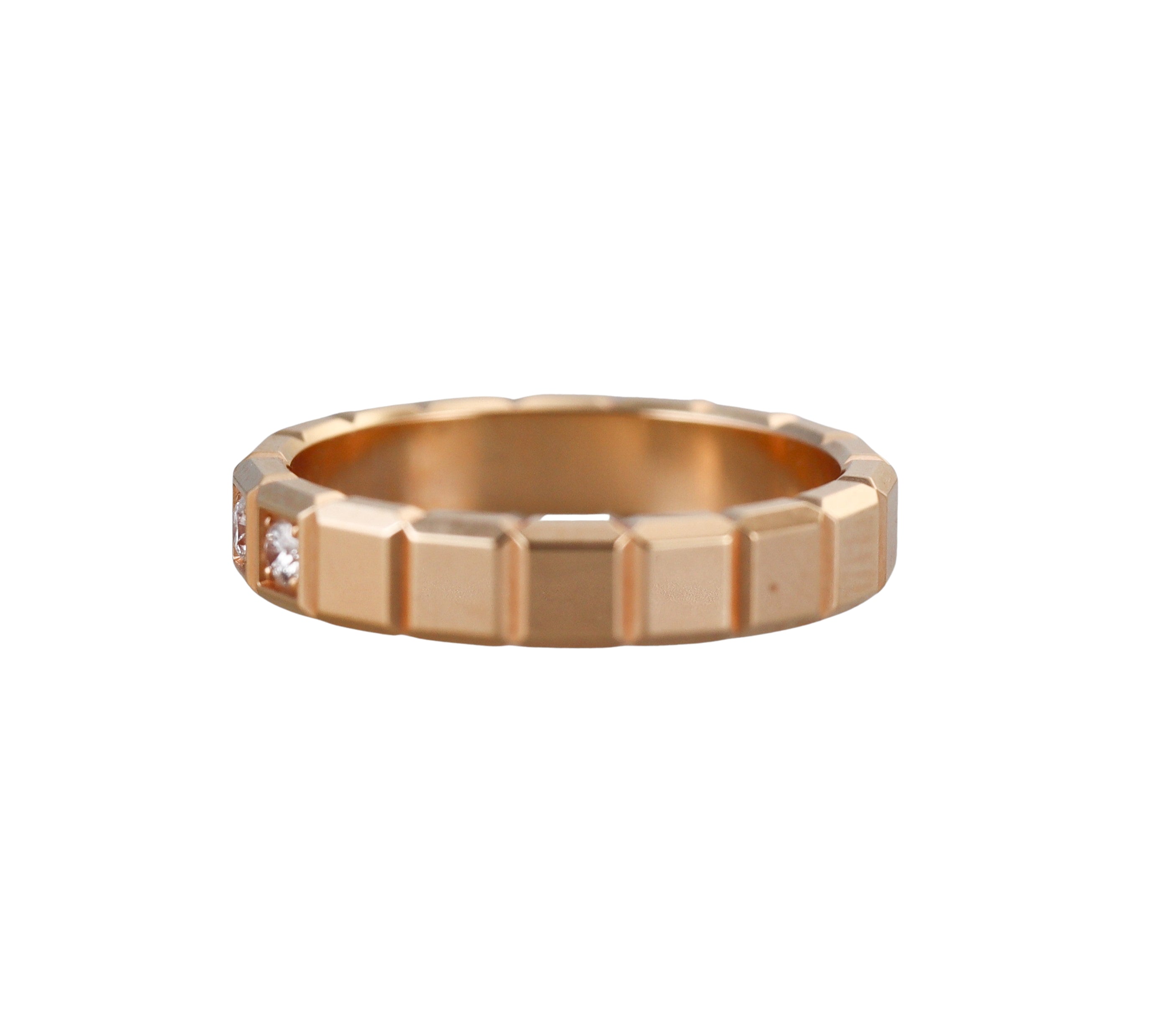 Chopard Ice Cube Rose Gold Diamond Ring N829834-5040