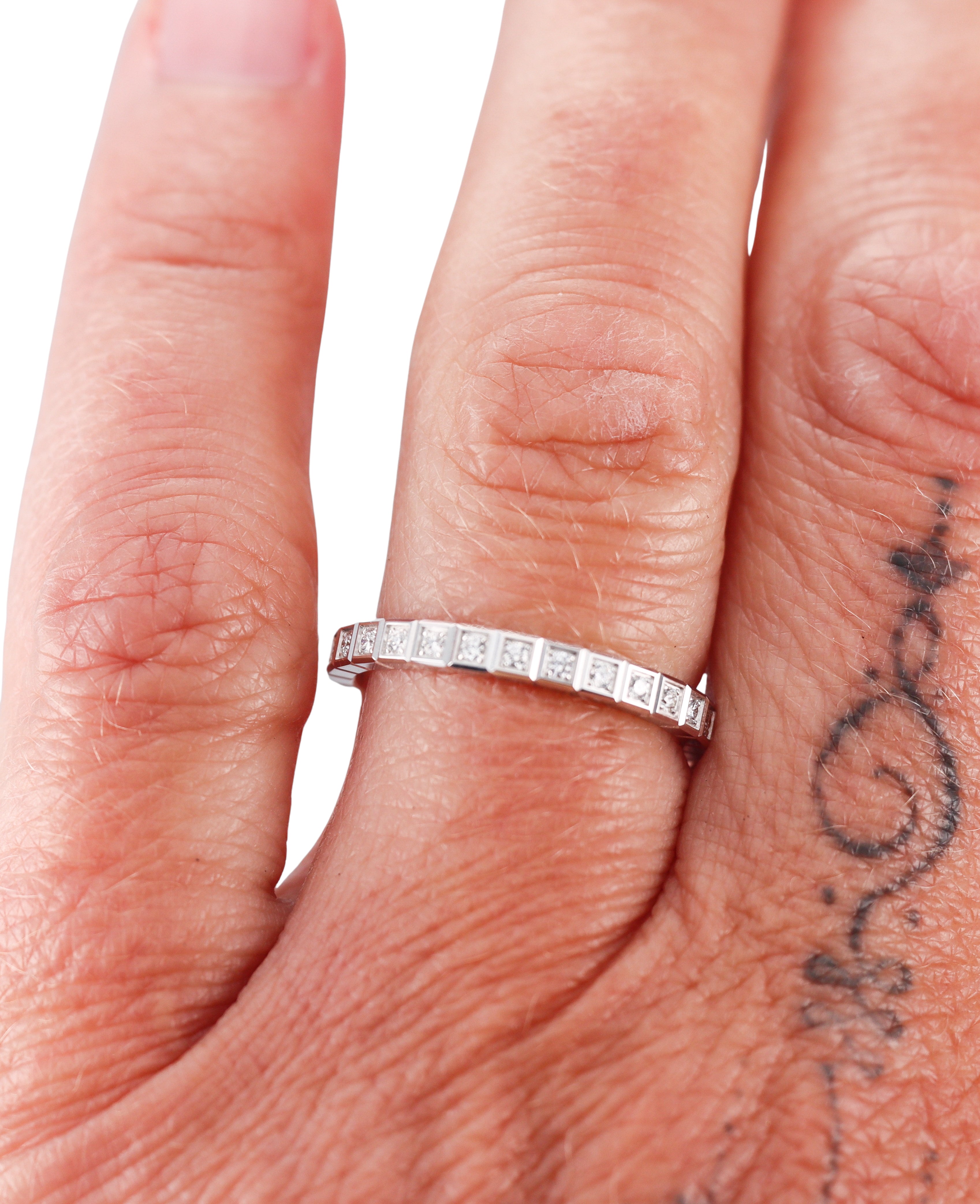 Chopard Ice Cube White Gold Diamond Ring N827702-1291