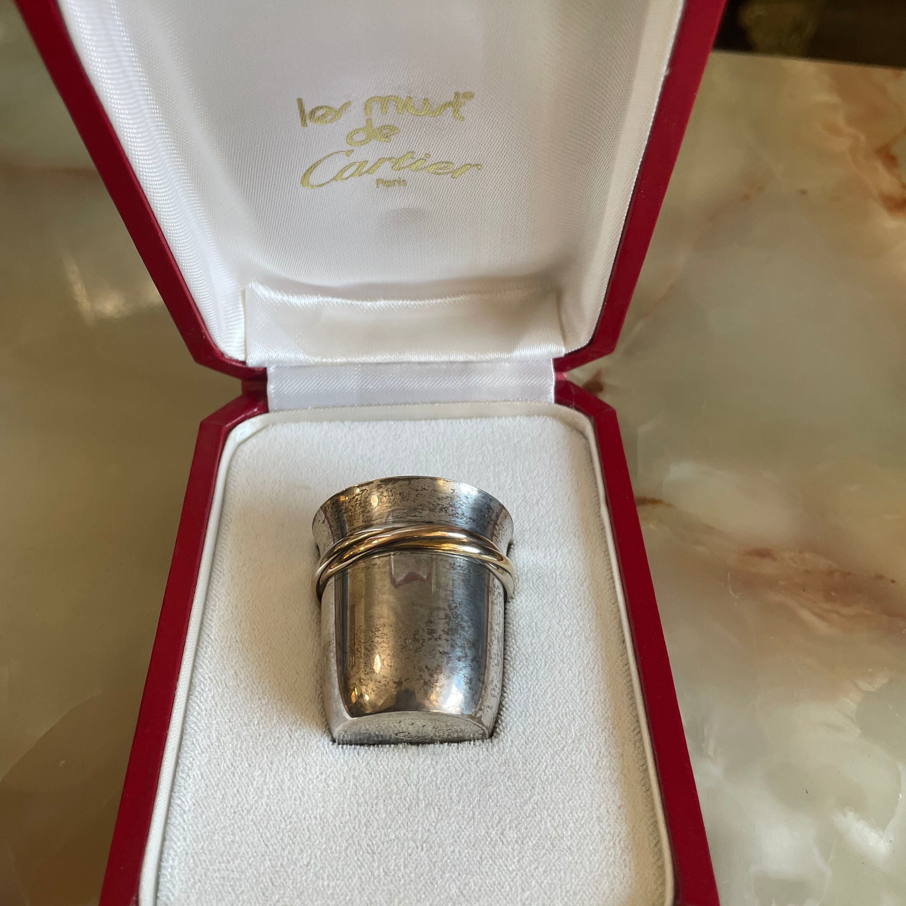 Must De Cartier Trinity Sterling Silver Shot Glass