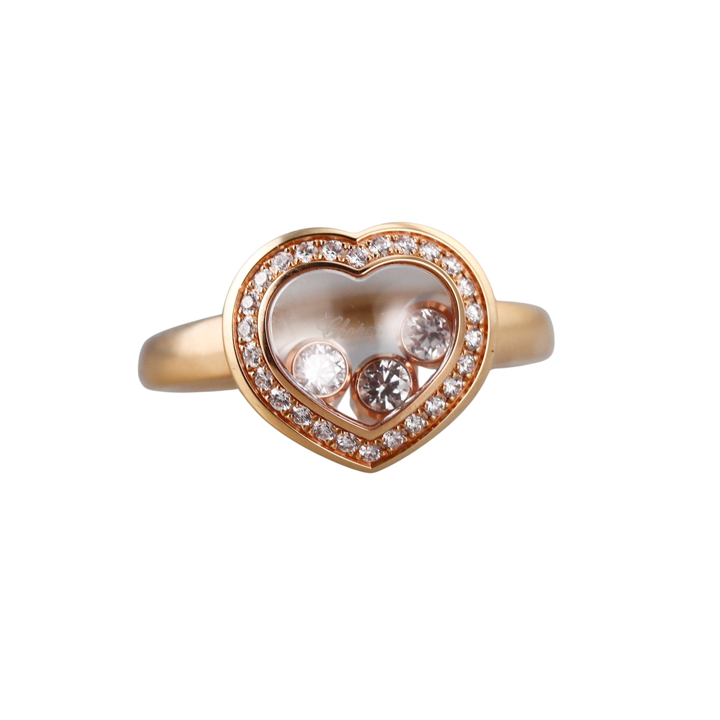 Chopard Happy Diamonds Icons Yellow Gold Diamond Ring N8299203-5039